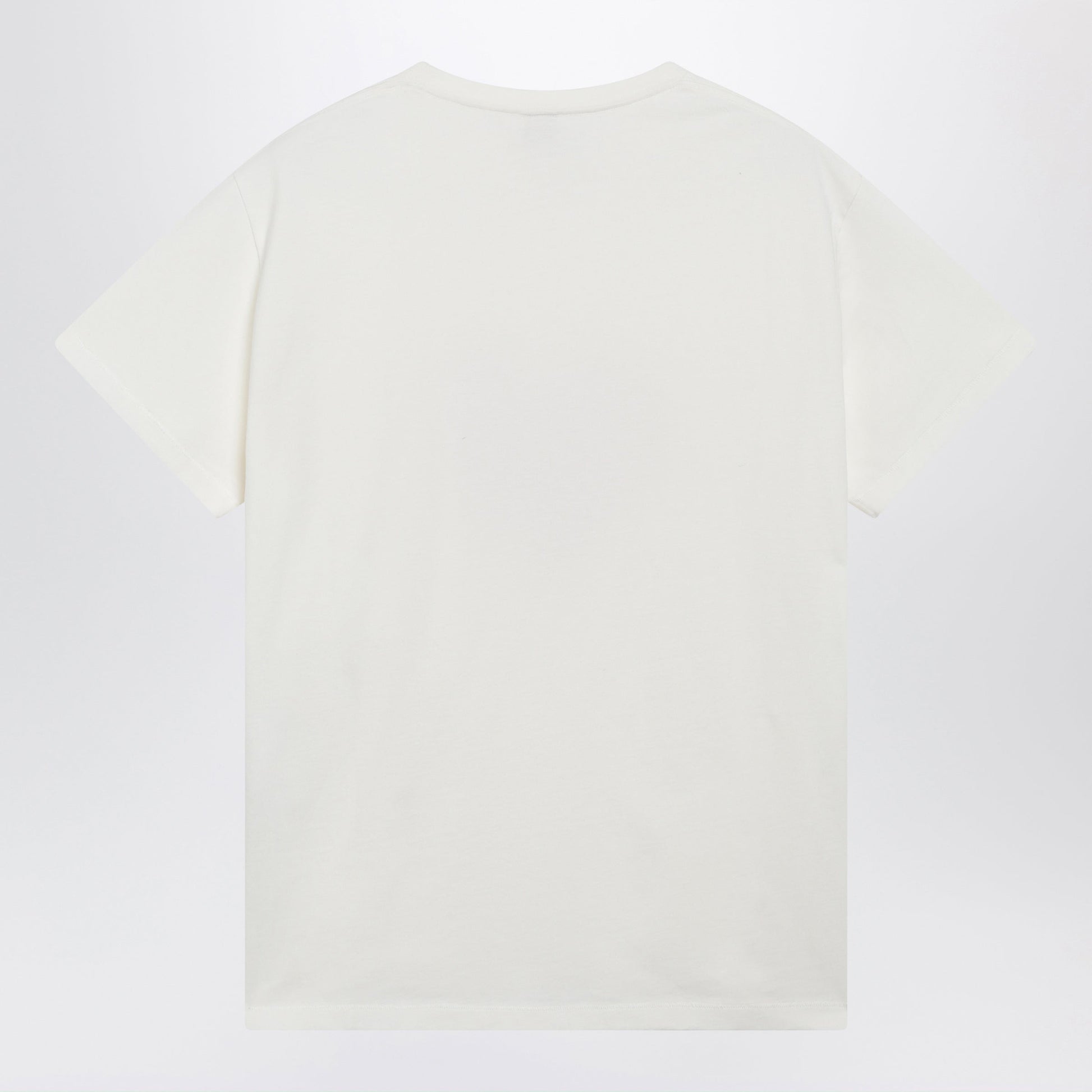 Chloe White T-Shirt With Cherry Logo Print Women CHLOE