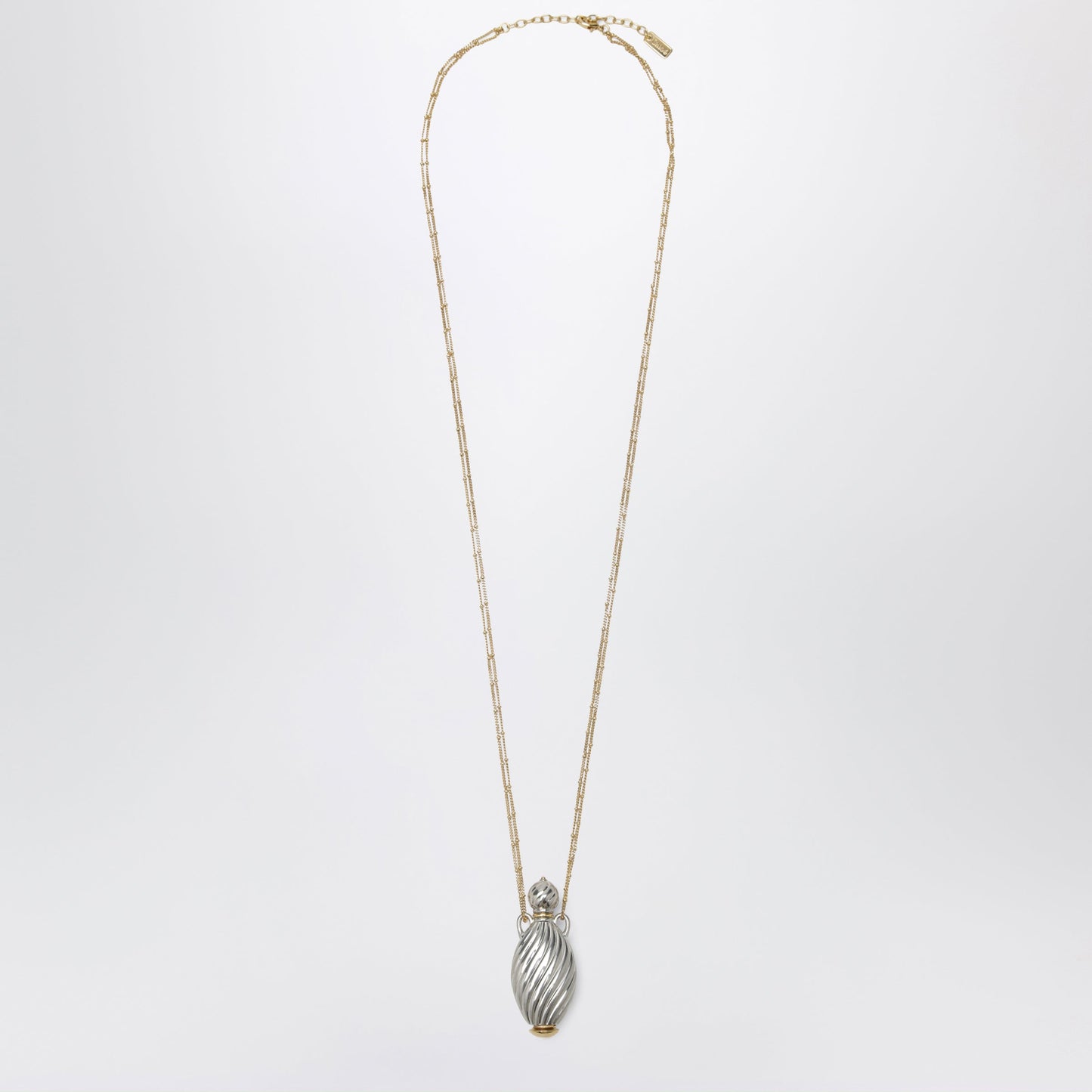 Chloe Gold- And Silver-Plated Brass Bottle Pendant Necklace Women CHLOE
