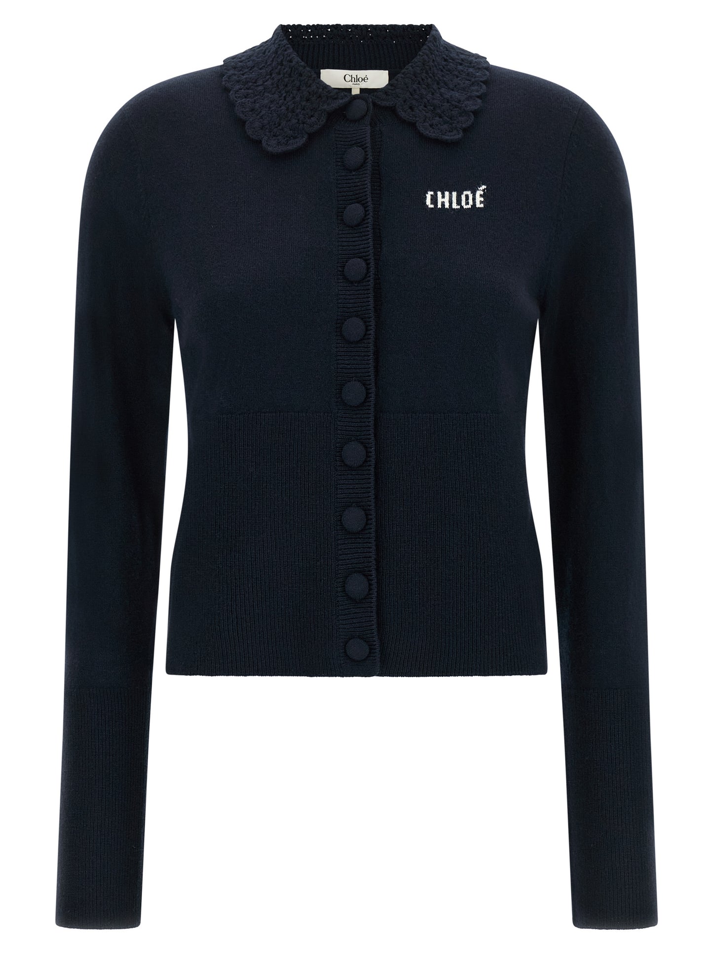 Chloé Women Collared Cardigan CHLOE