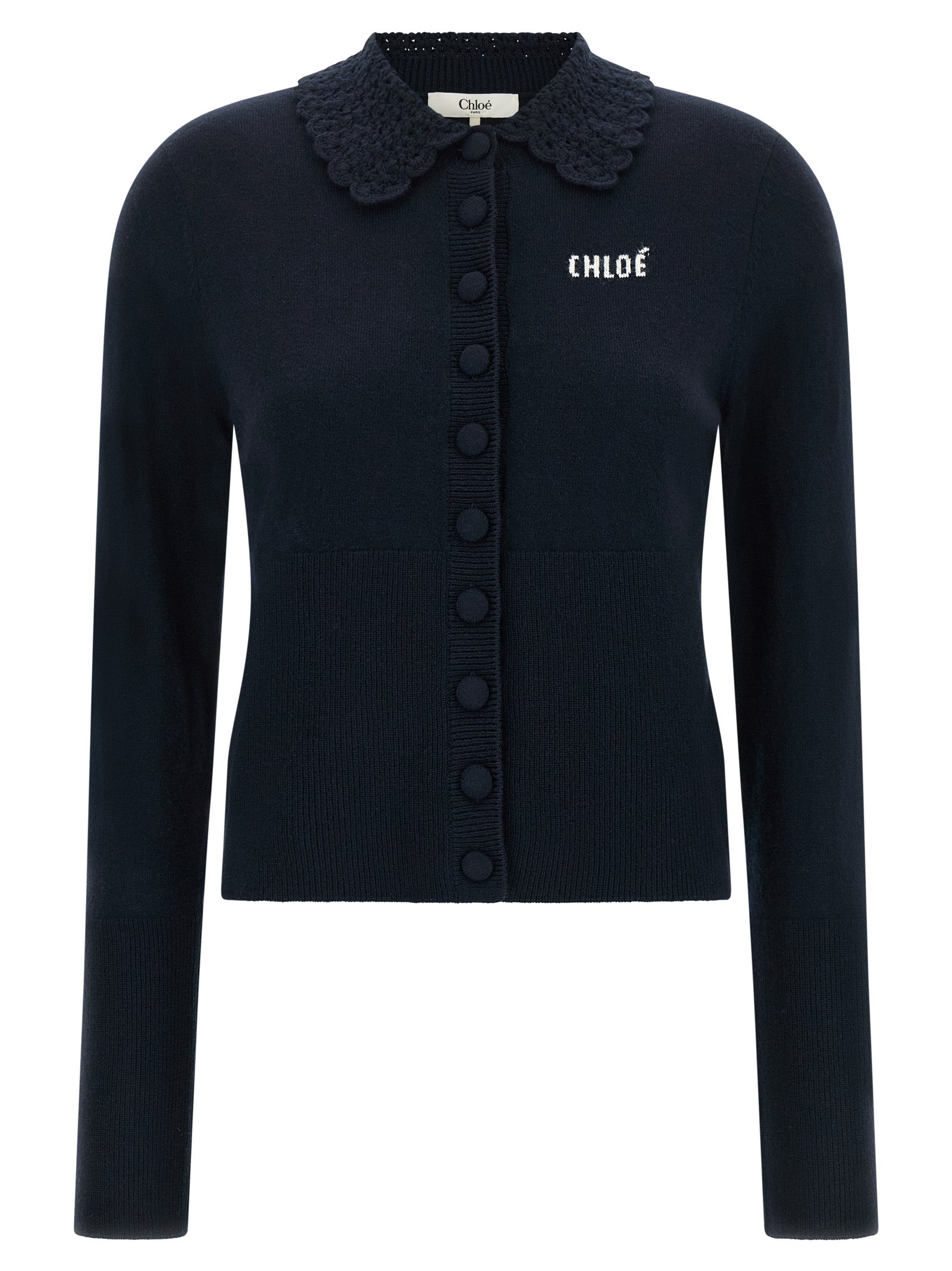 Chloé Women Collared Cardigan CHLOE