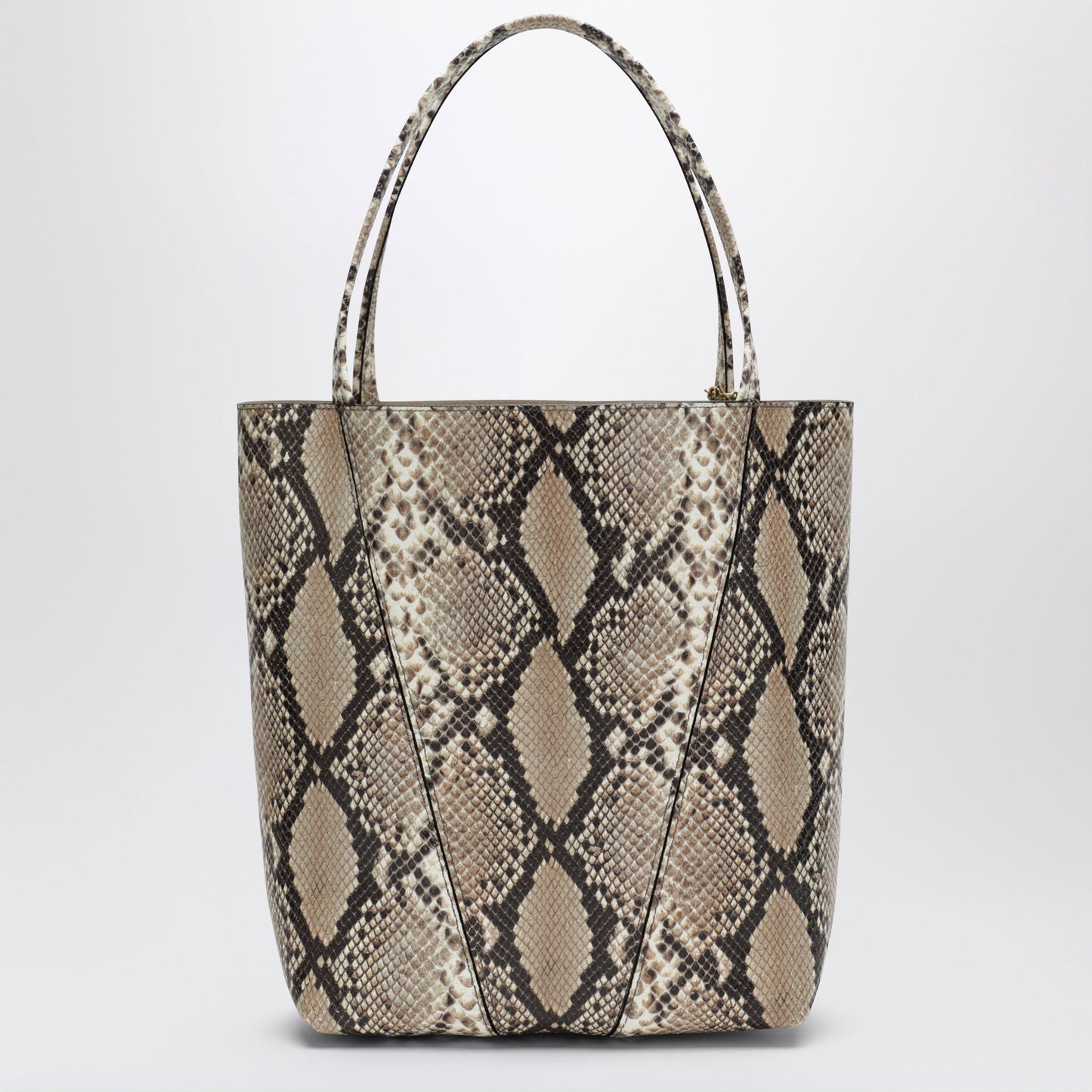 Chloe Large Chloe Spin Tote Bag In Python-Effect Leather Women CHLOE