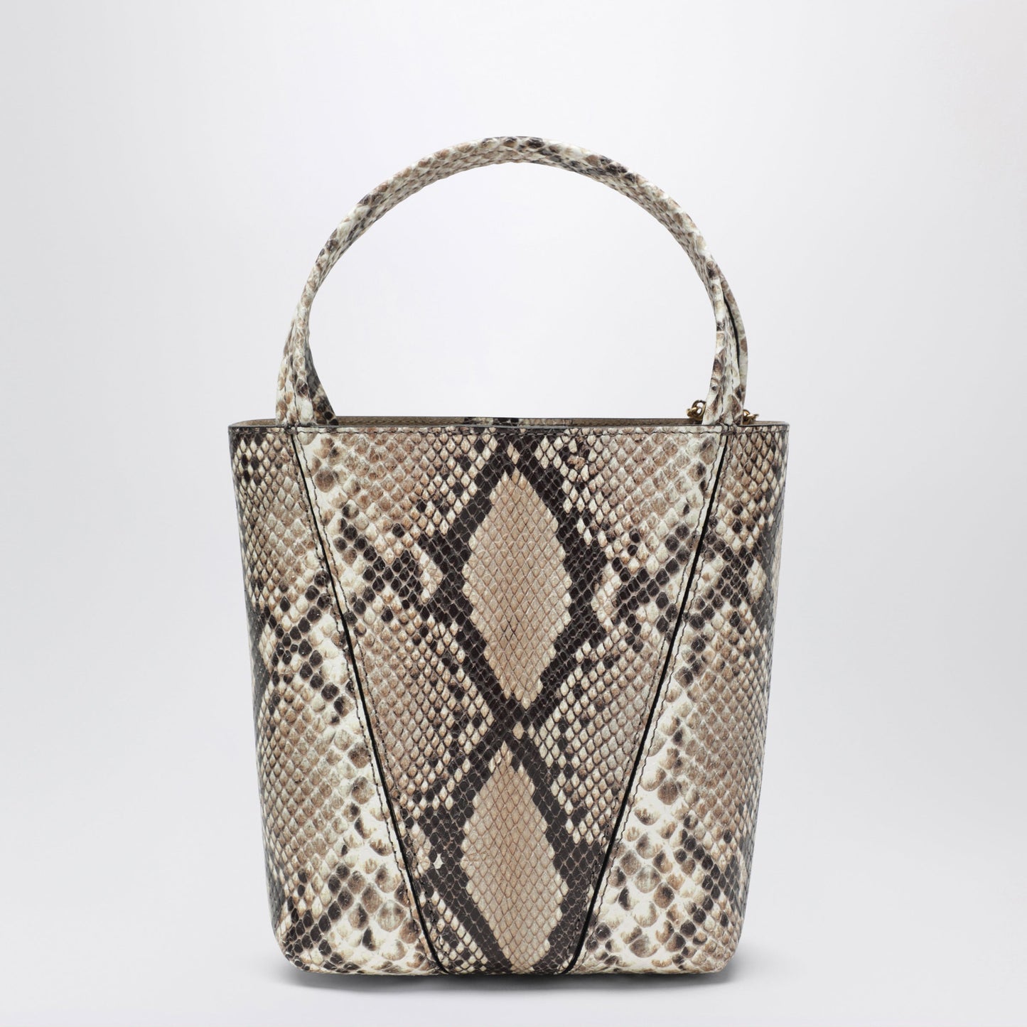 Chloe Small Chloe Spin Tote Bag In Python-Effect Leather Women CHLOE