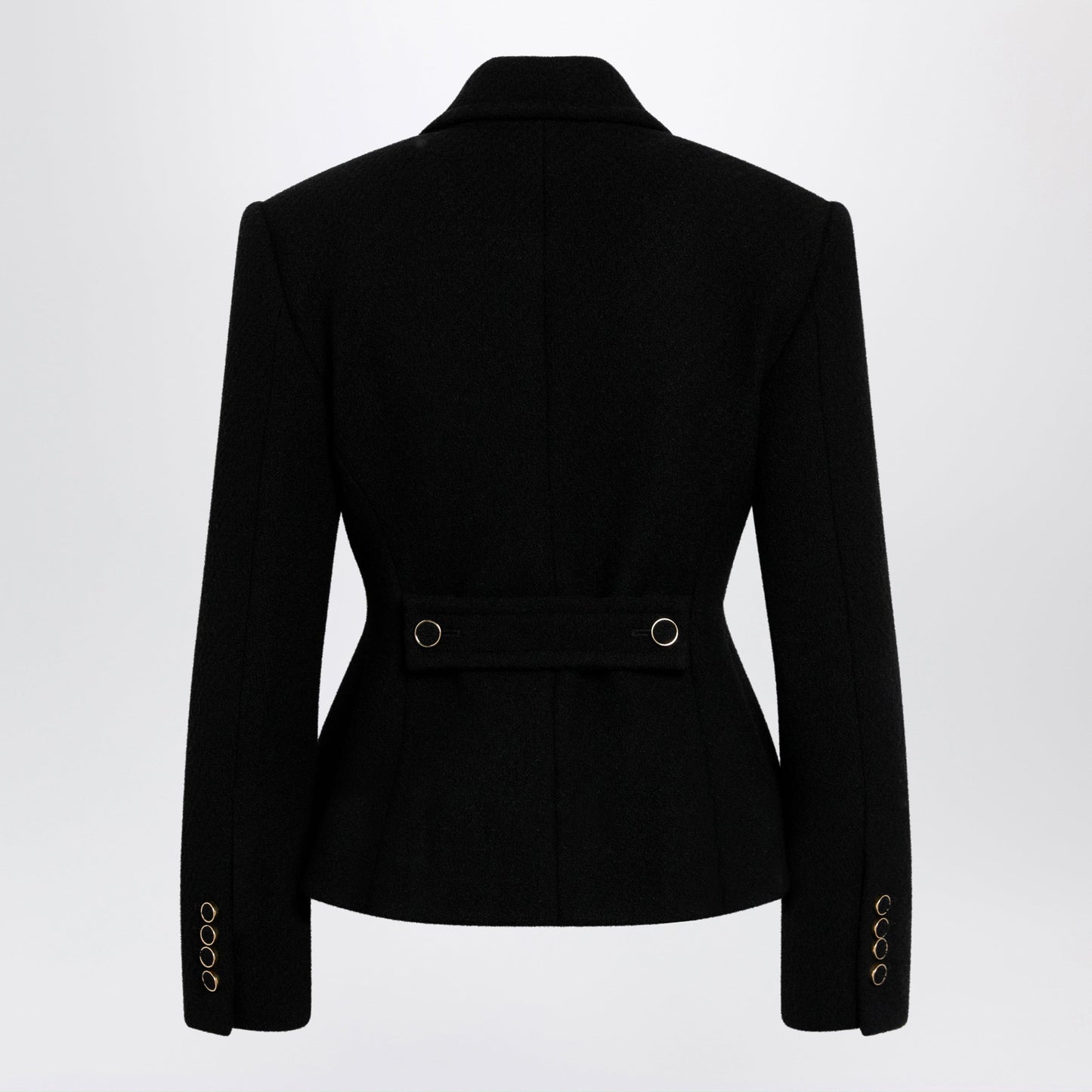 Chloe Black Wool-Blend Jacket Women CHLOE
