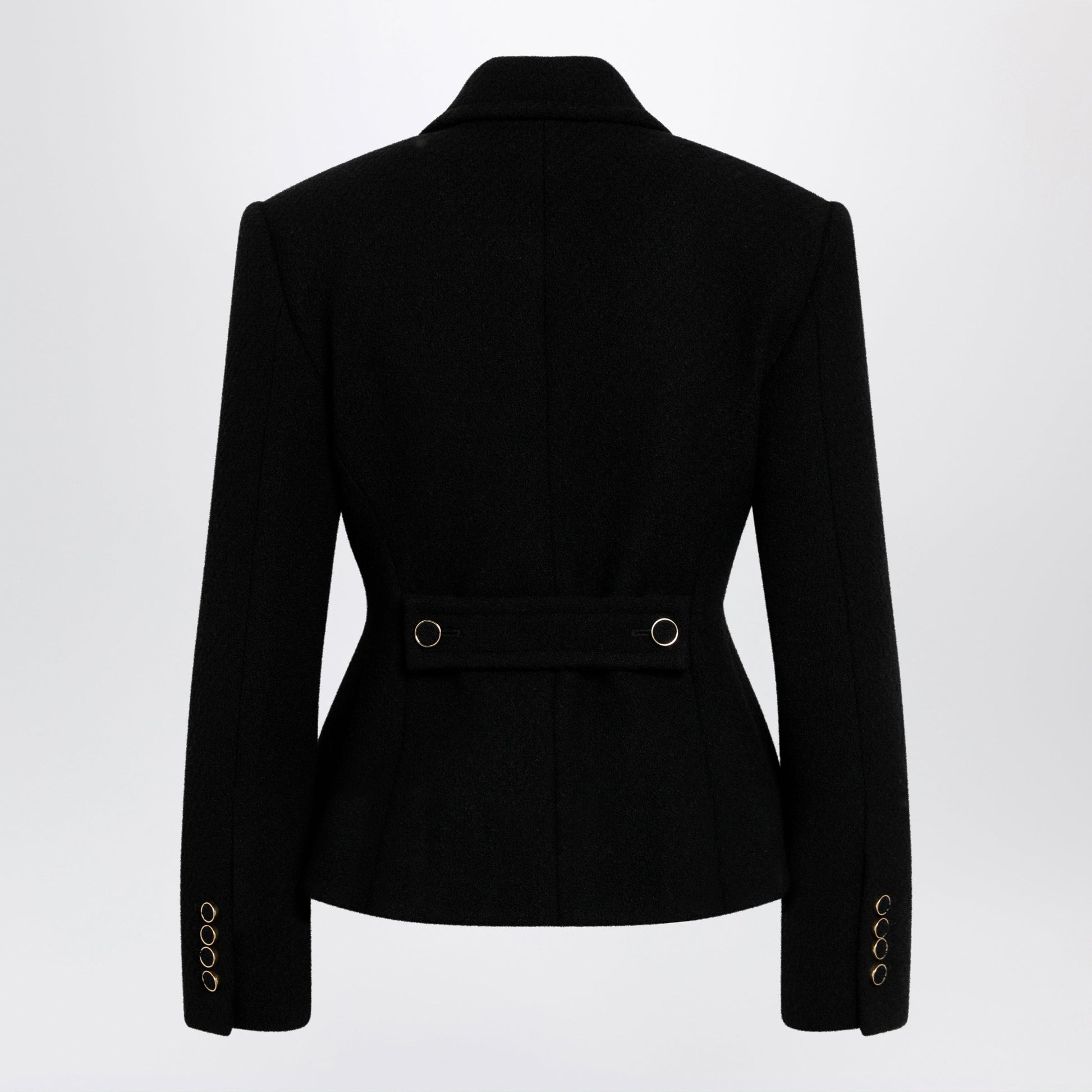 Chloe Black Wool-Blend Jacket Women CHLOE