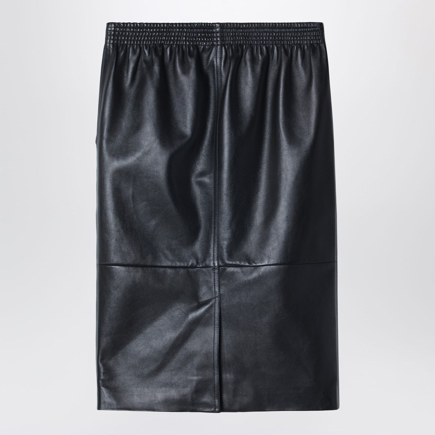 Chloe Black Pencil Skirt In Plonge Nappa Leather Women CHLOE