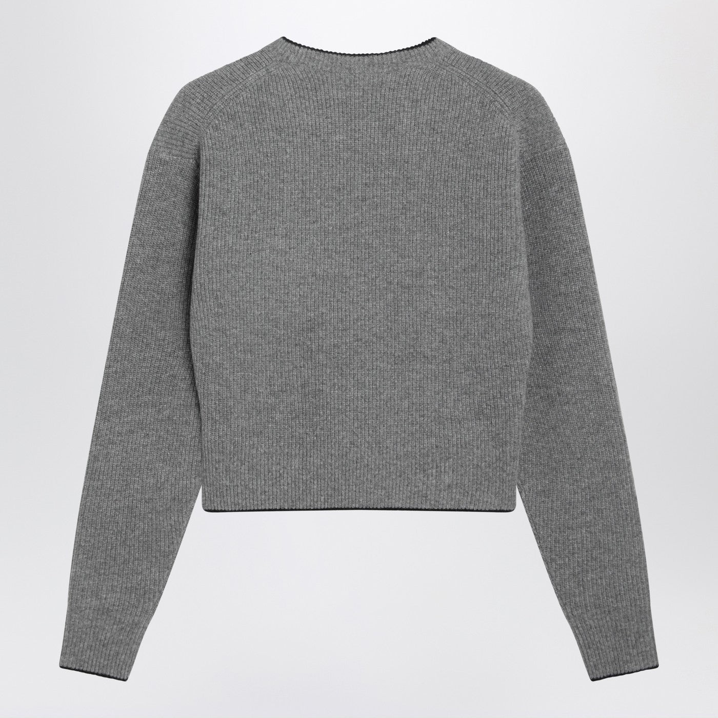 Chloe Gray Wool And Cashmere Sweater Women CHLOE