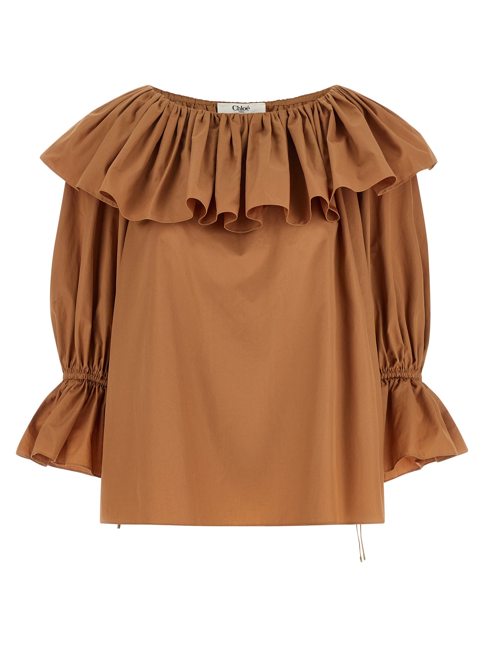 Chloé Women Ruffle Blouse CHLOE