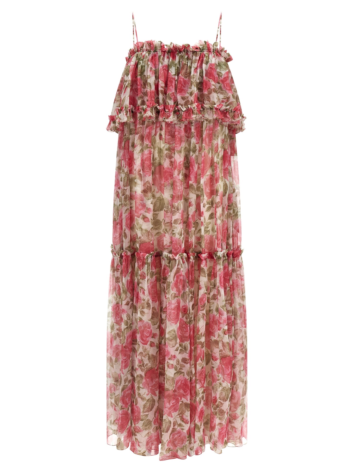 Chloé Women Silk Muslin Dress CHLOE
