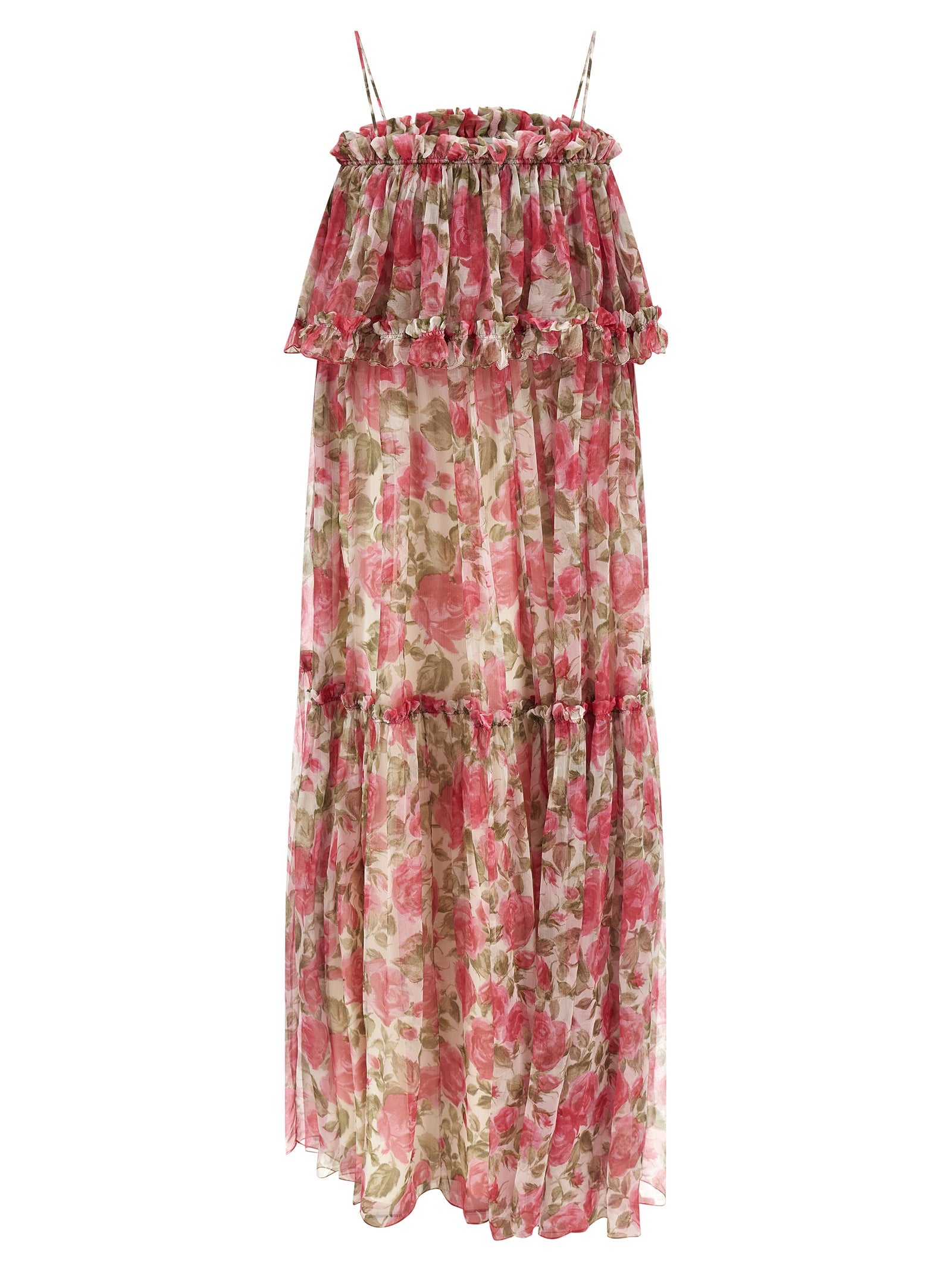 Chloé Women Silk Muslin Dress CHLOE
