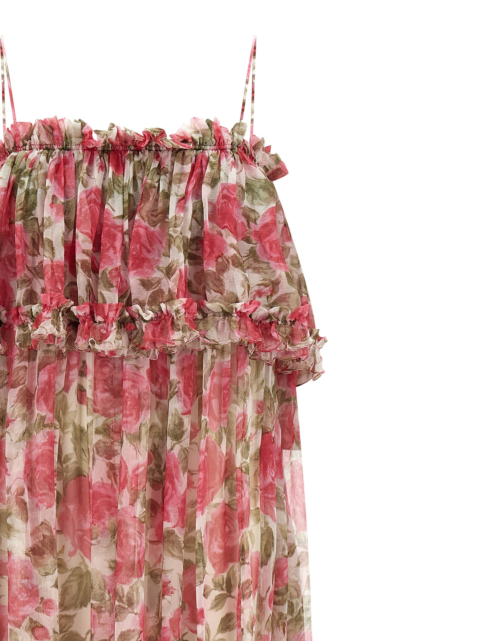 Chloé Women Silk Muslin Dress CHLOE