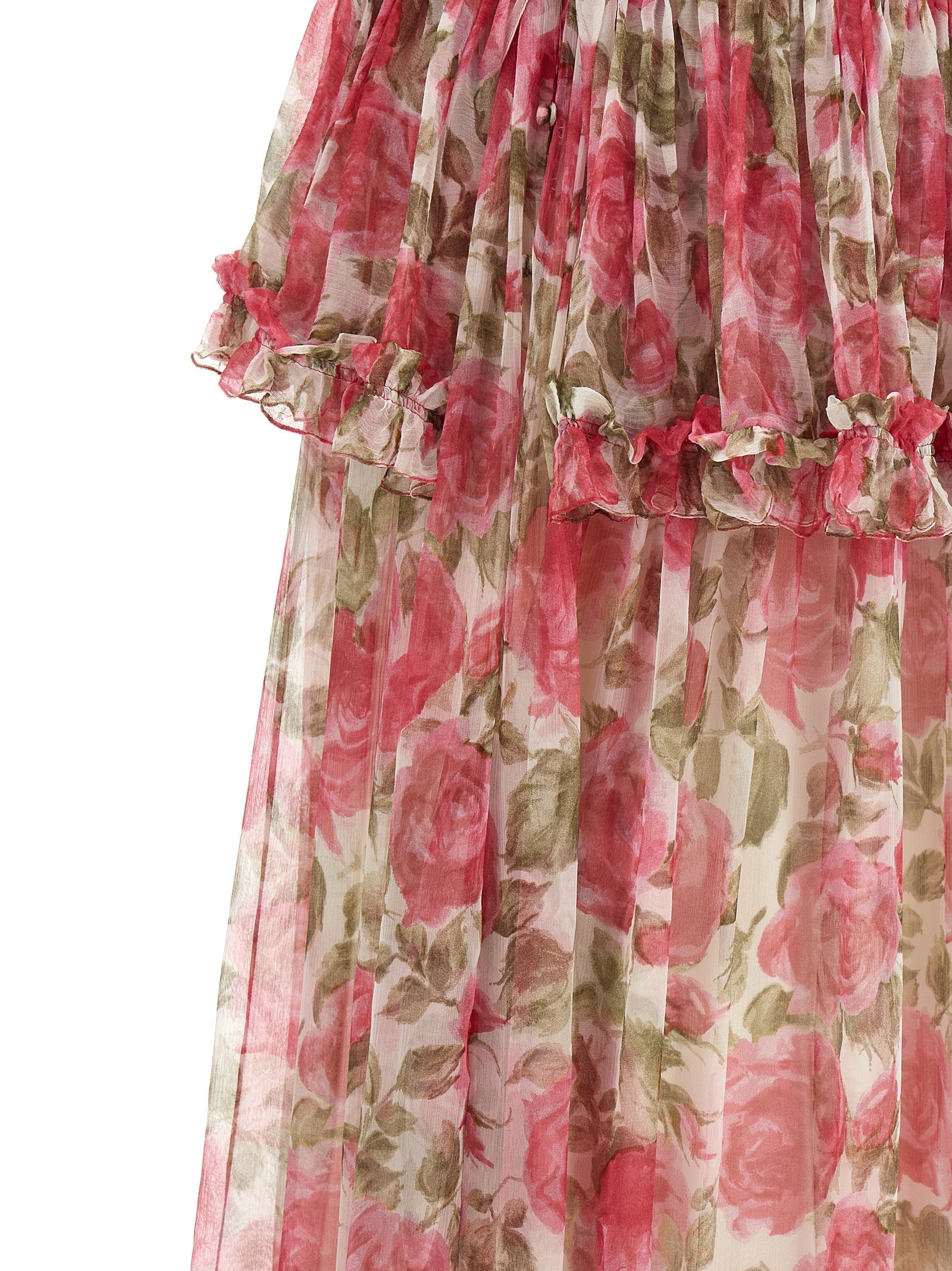 Chloé Women Silk Muslin Dress CHLOE