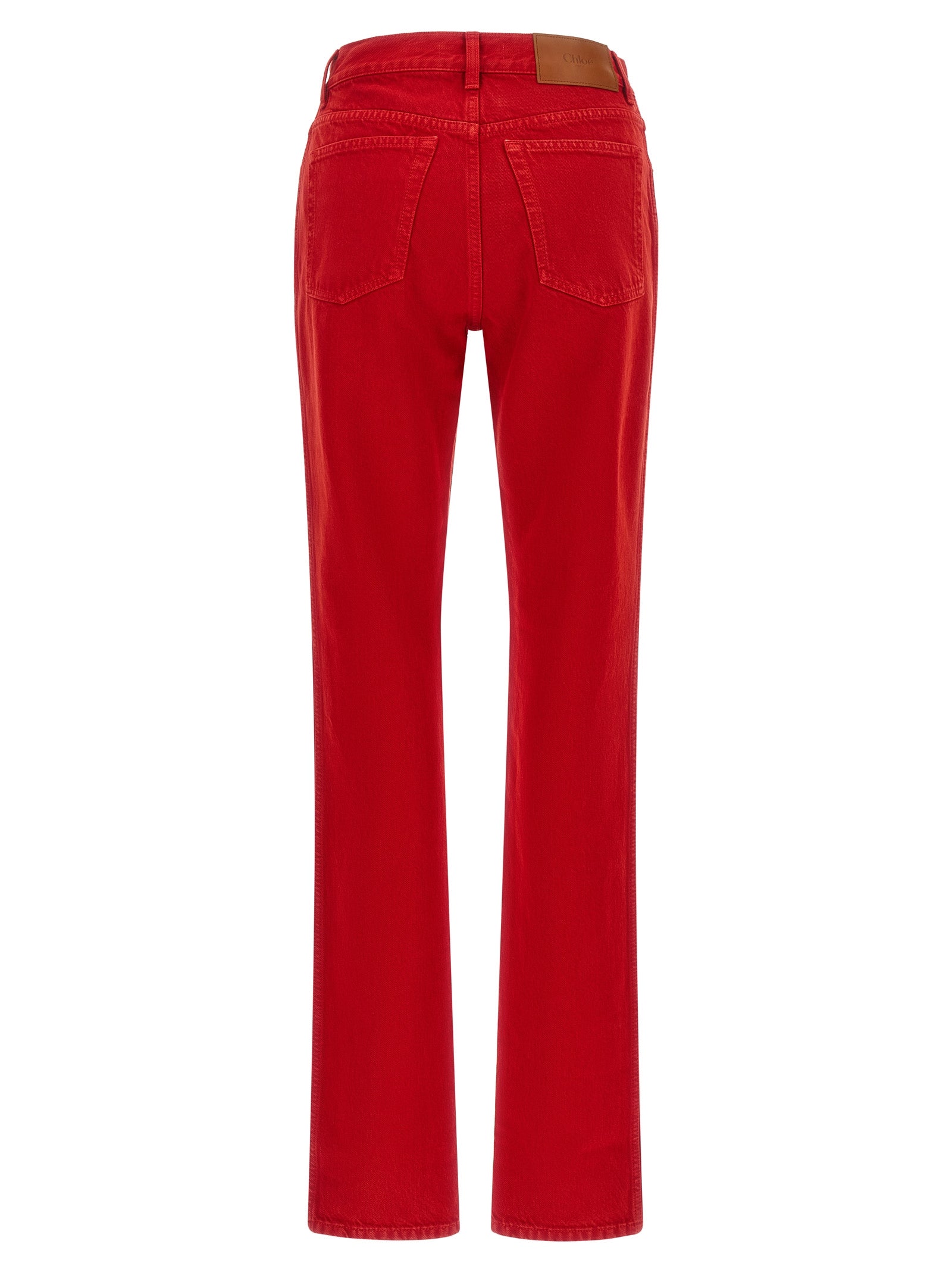 Chloé Women Garment-Dyed Denim Jeans CHLOE