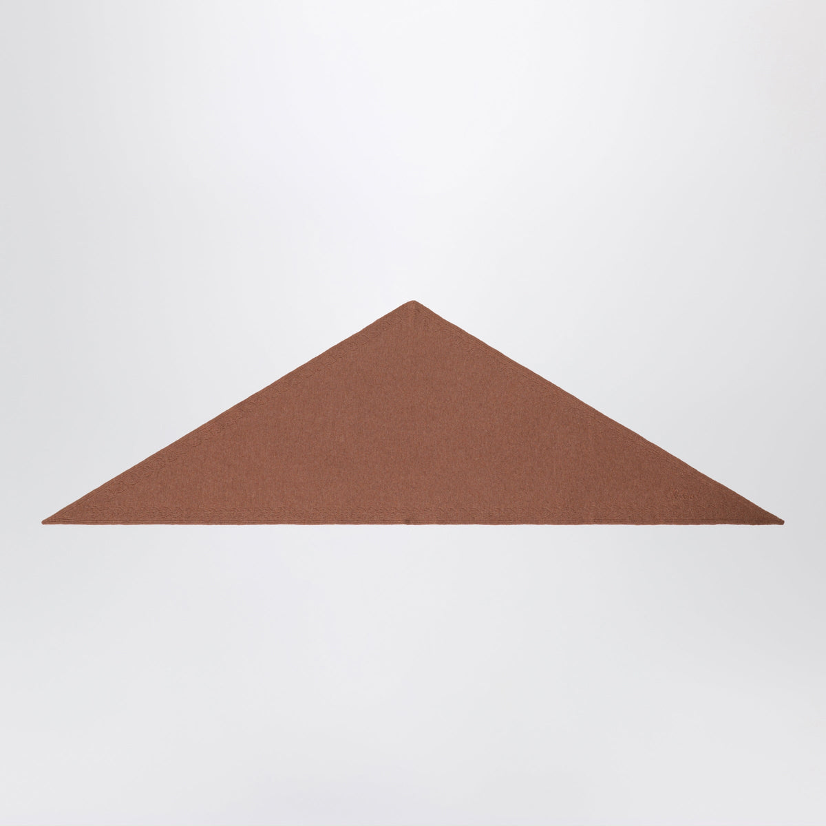 Chloe Iconic Camel Wool Triangle Scarf Women CHLOE