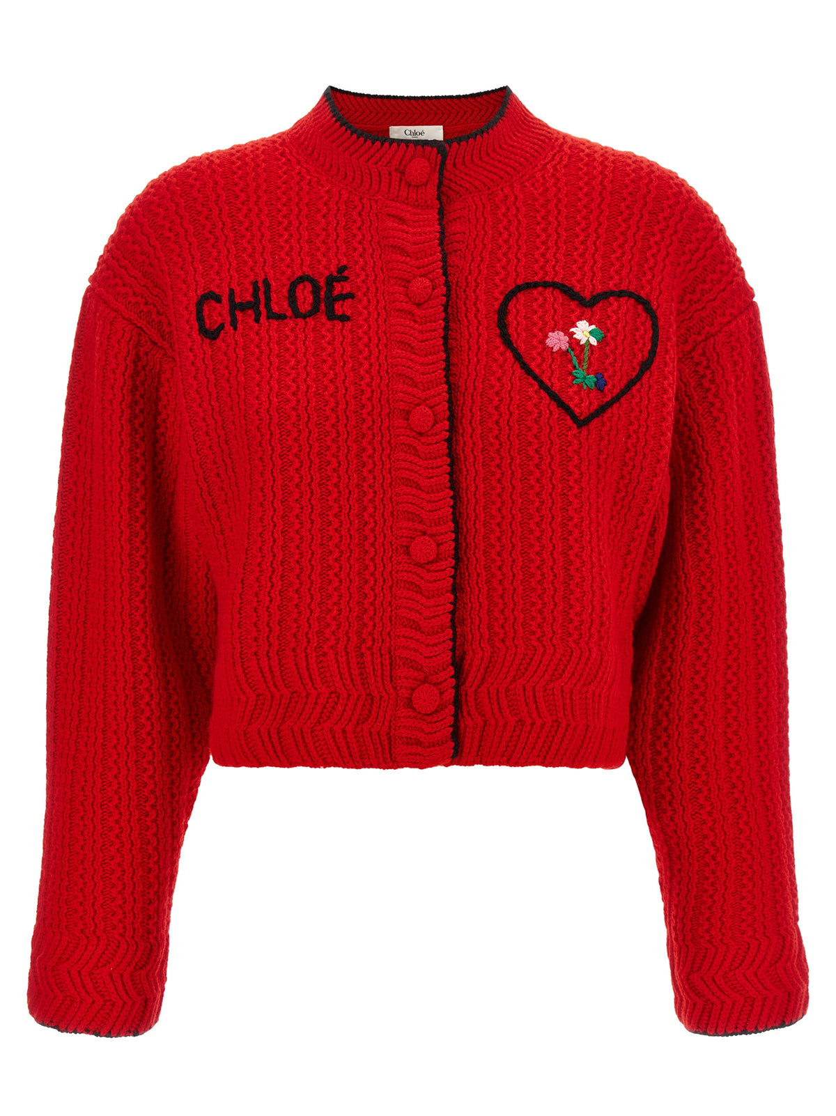 Chloé Women Embroidery Cardigan CHLOE