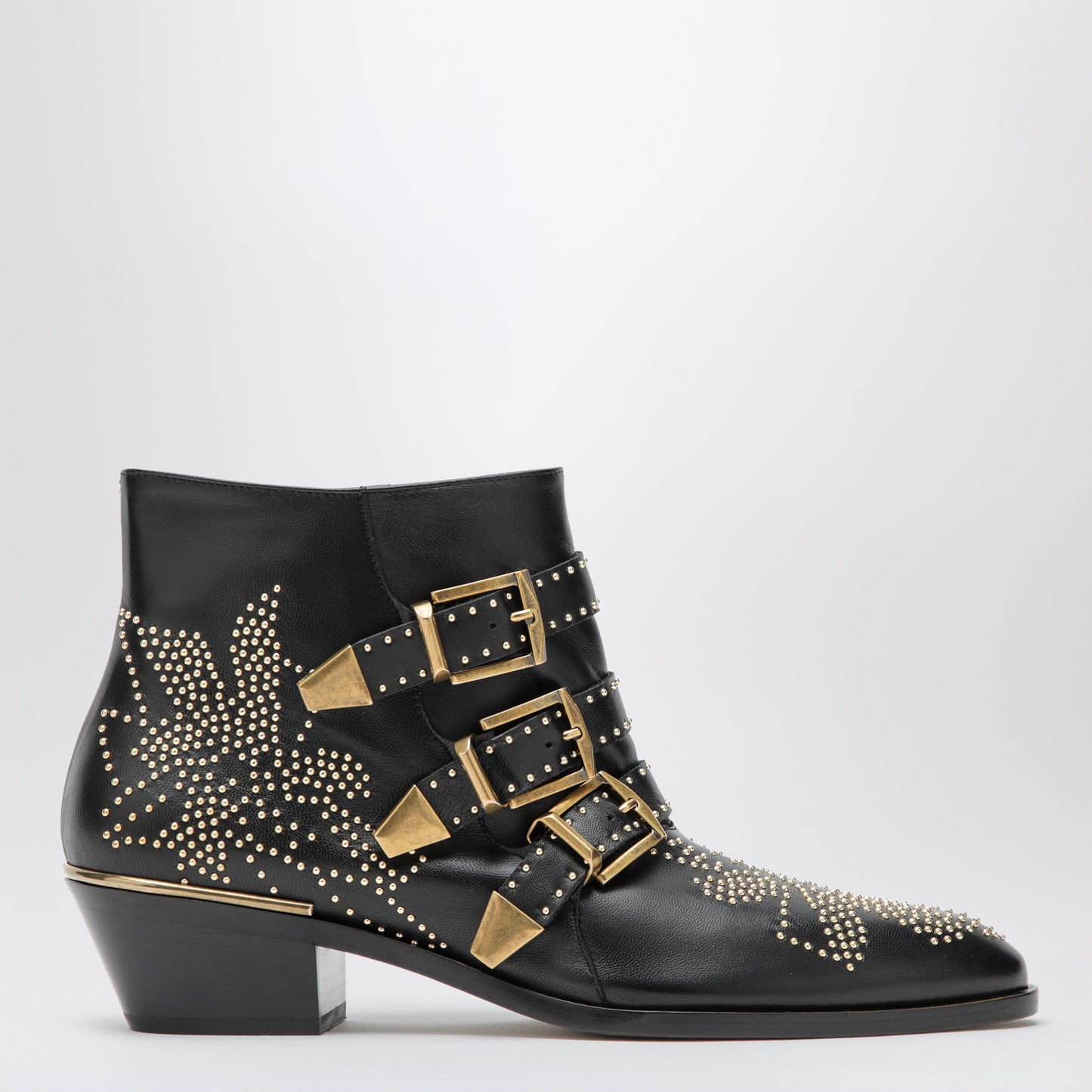 Chloe Susanna Ankle Boots In Black With Studs Women CHLOE