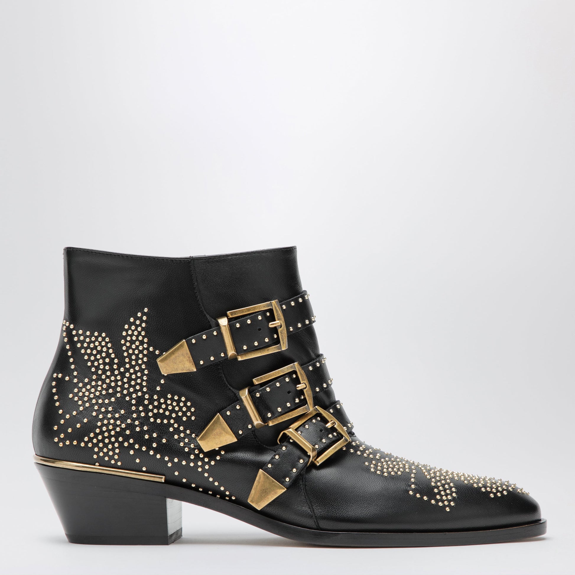 Chloe Susanna Ankle Boots In Black With Studs Women CHLOE