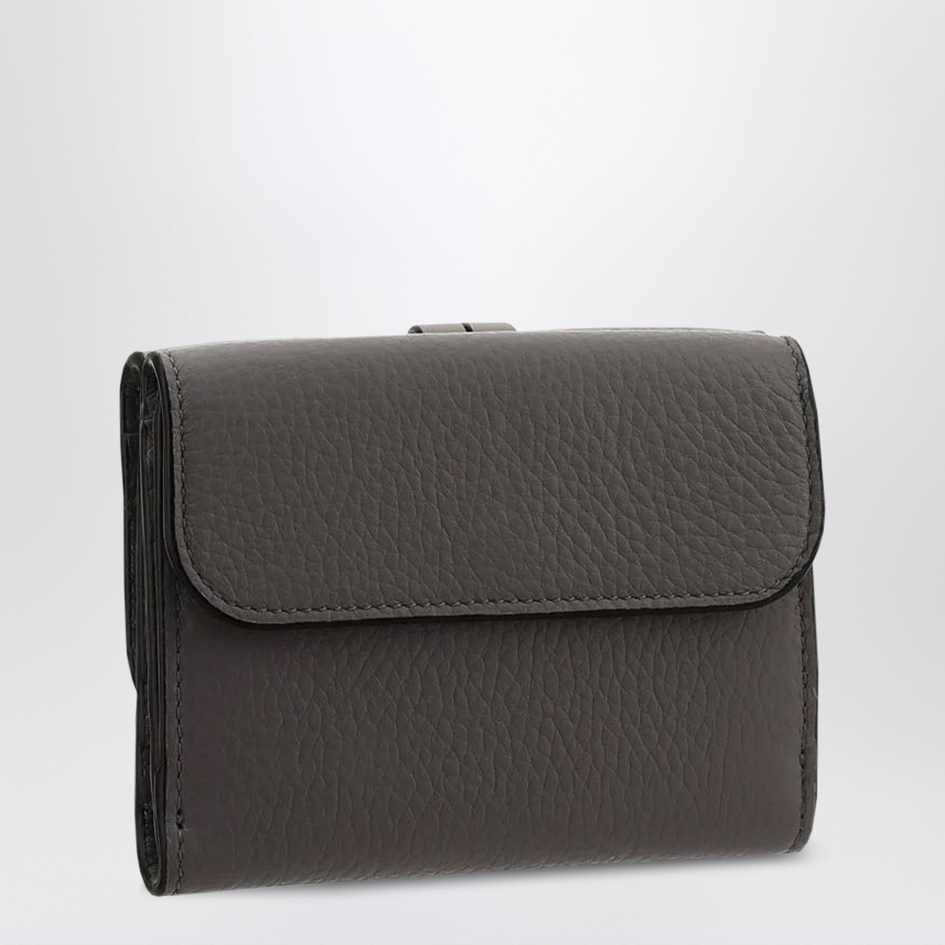 Chloe Small Alphabet Trifold Wallet Grey Women CHLOE