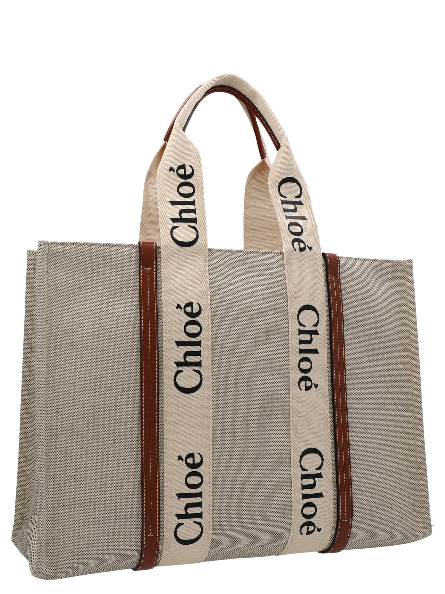 Chloé Women Medium 'Woody' Shopping Bag CHLOE