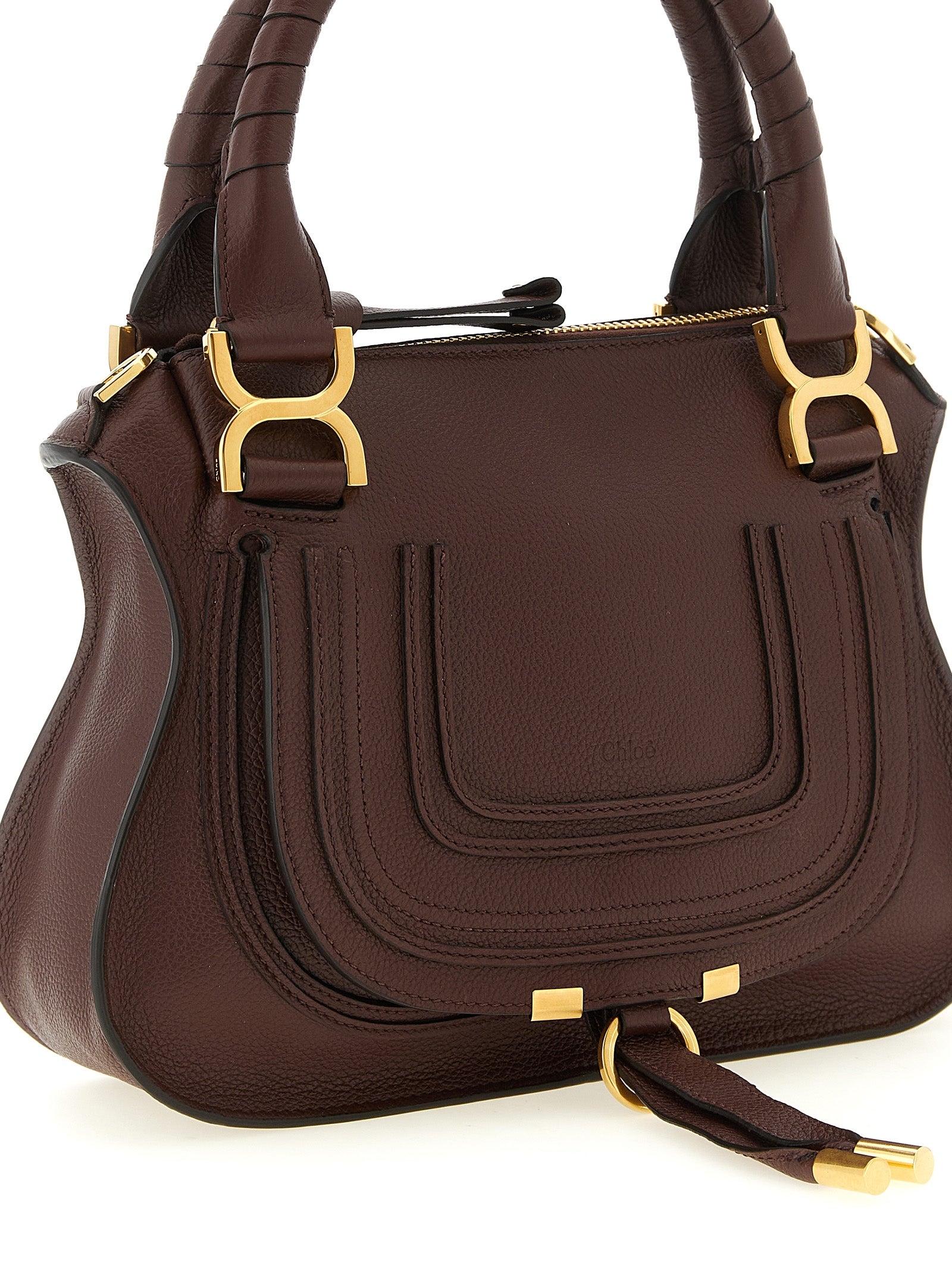 Chloé Women 'Marcie' Bag With Saddle Stitching CHLOE
