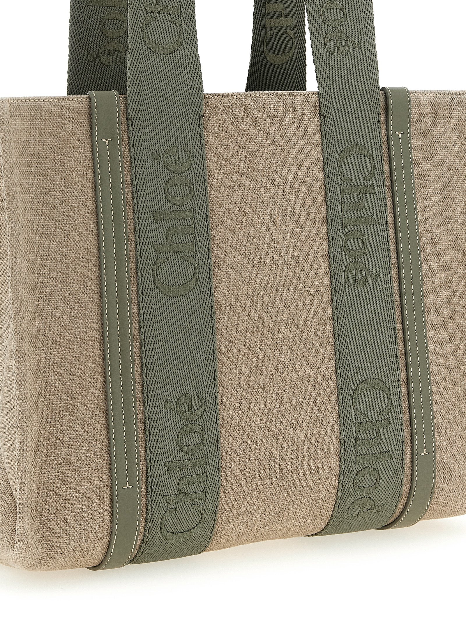 Chloé Women Medium 'Woody' Shopping Bag CHLOE