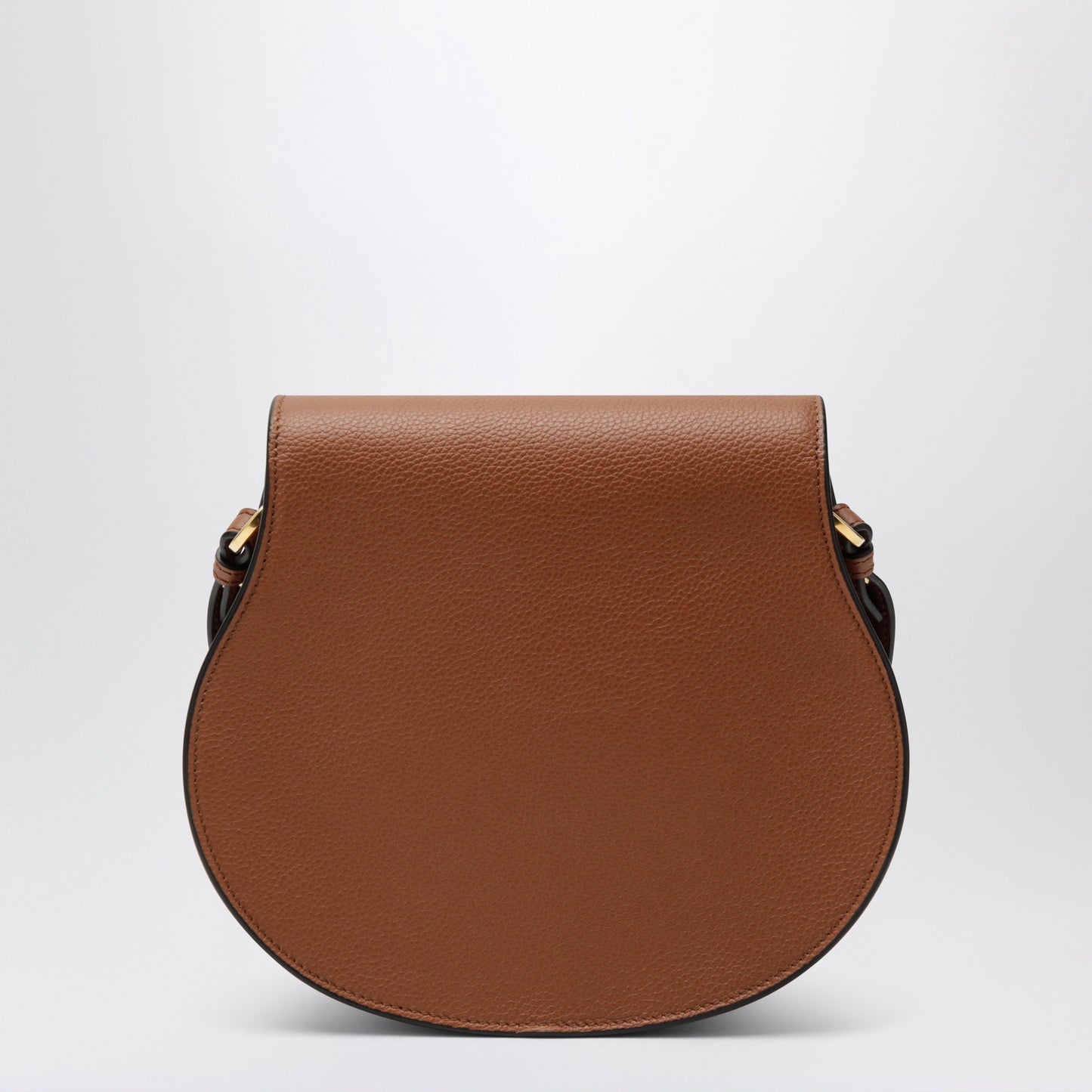 Chloe Saddle Marcie Bag In Light Brown Grained Leather Women CHLOE