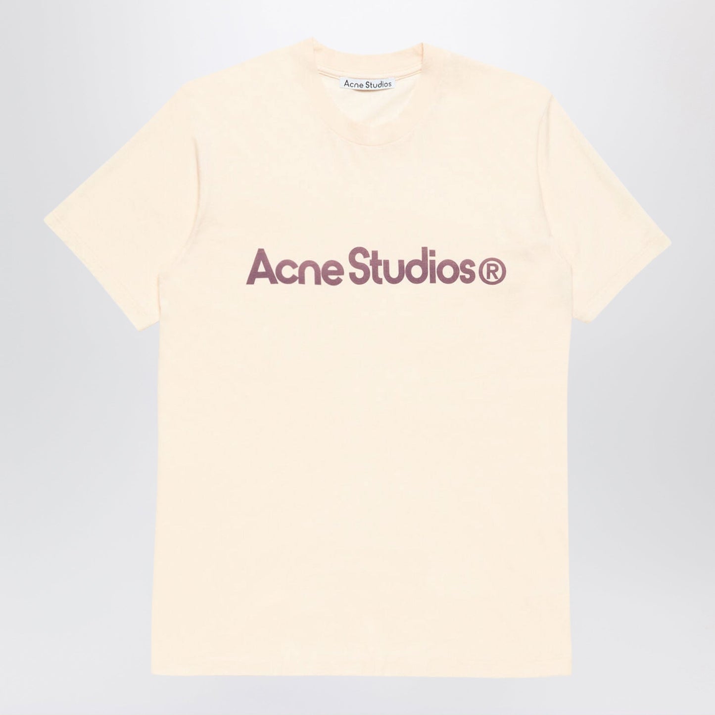 Acne Studios Graphic T-Shirt Pale Pink Women ACNE STUDIOS