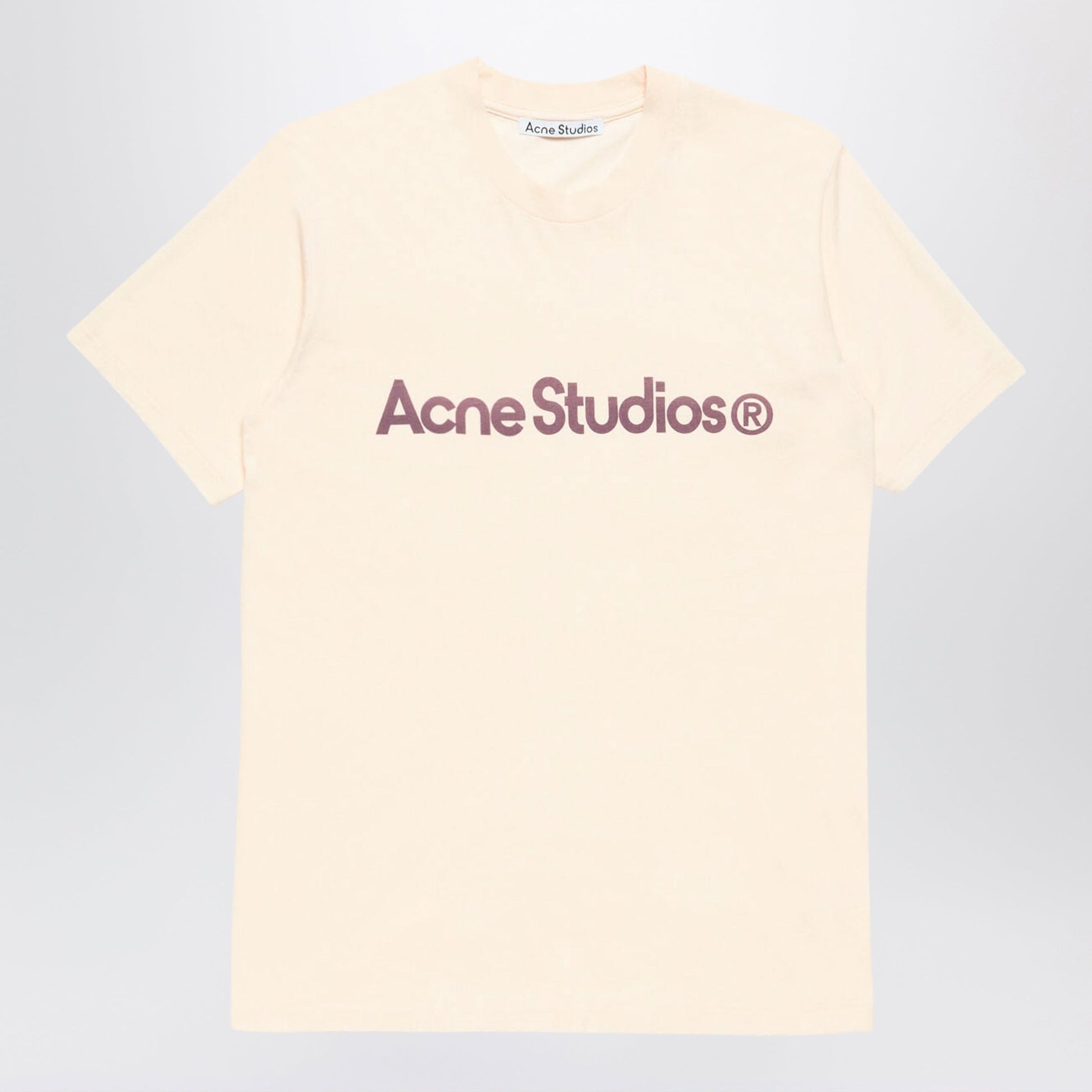 Acne Studios Graphic T-Shirt Pale Pink Women ACNE STUDIOS