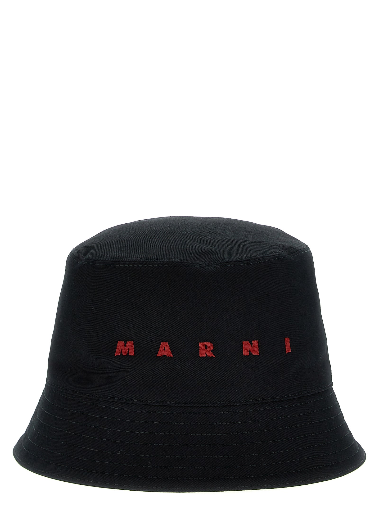 Marni Men Logo Embroidery Bucket Hat MARNI