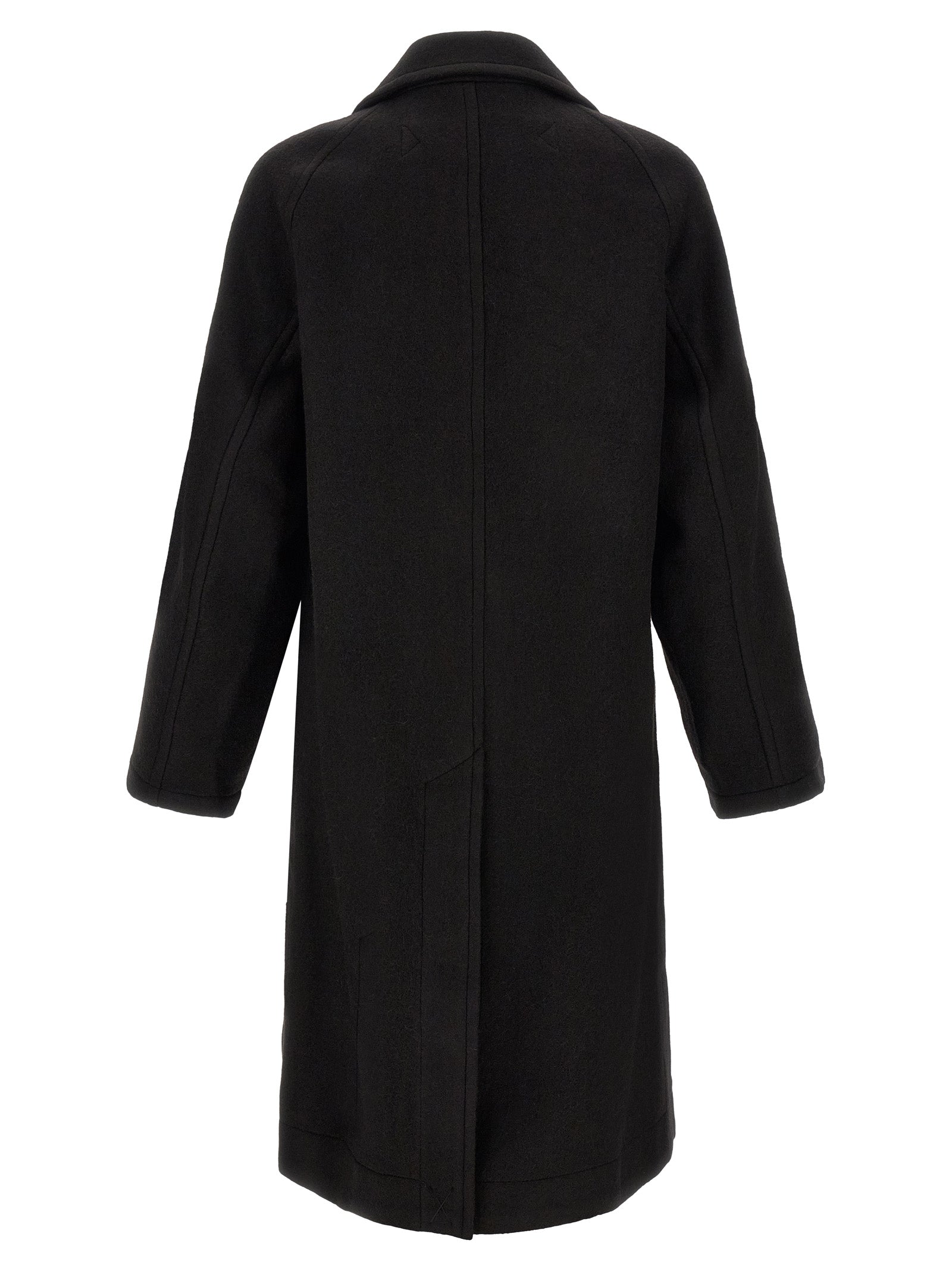 Lemaire Men Double-Breasted Coat LEMAIRE