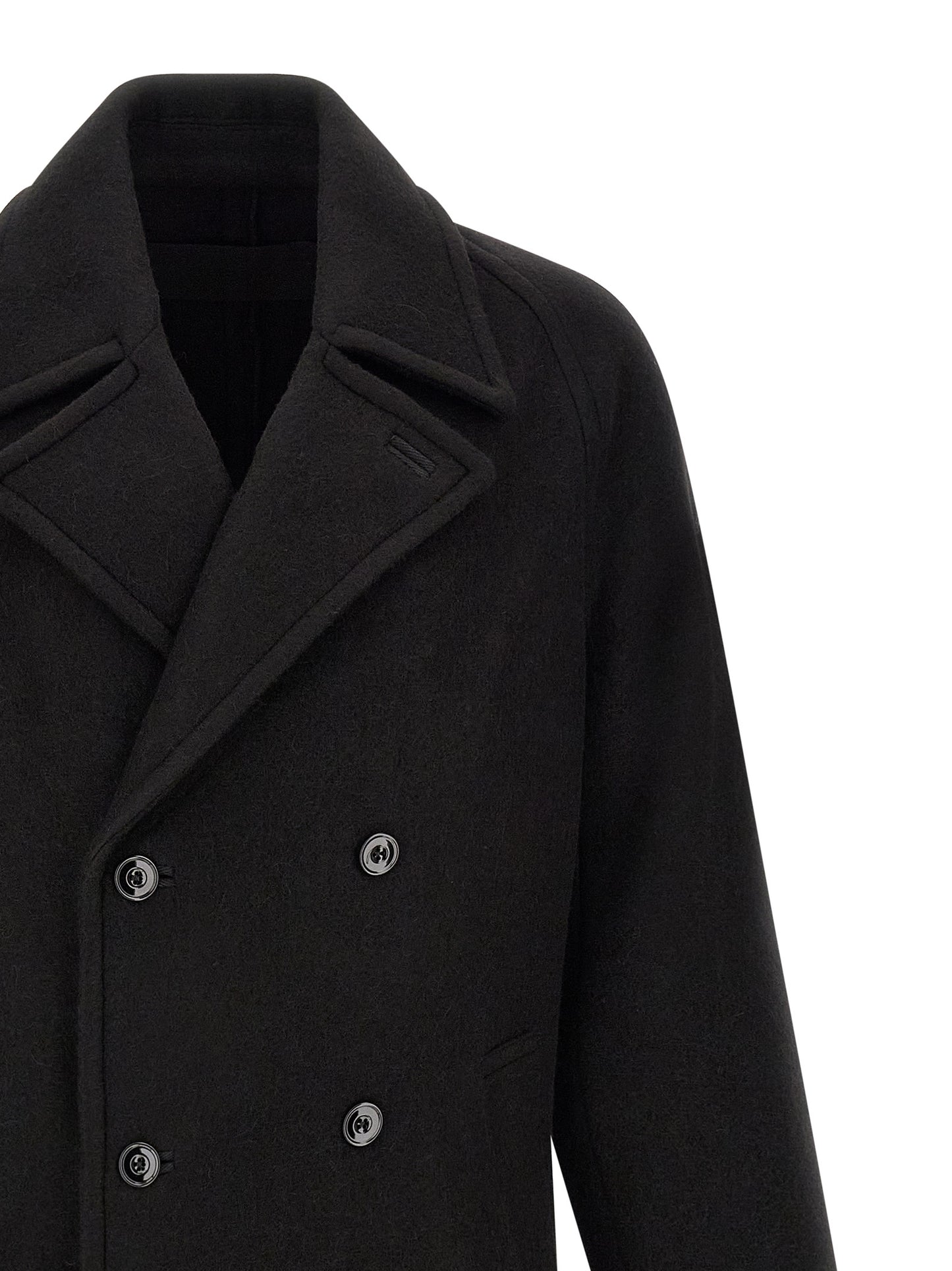 Lemaire Men Double-Breasted Coat LEMAIRE