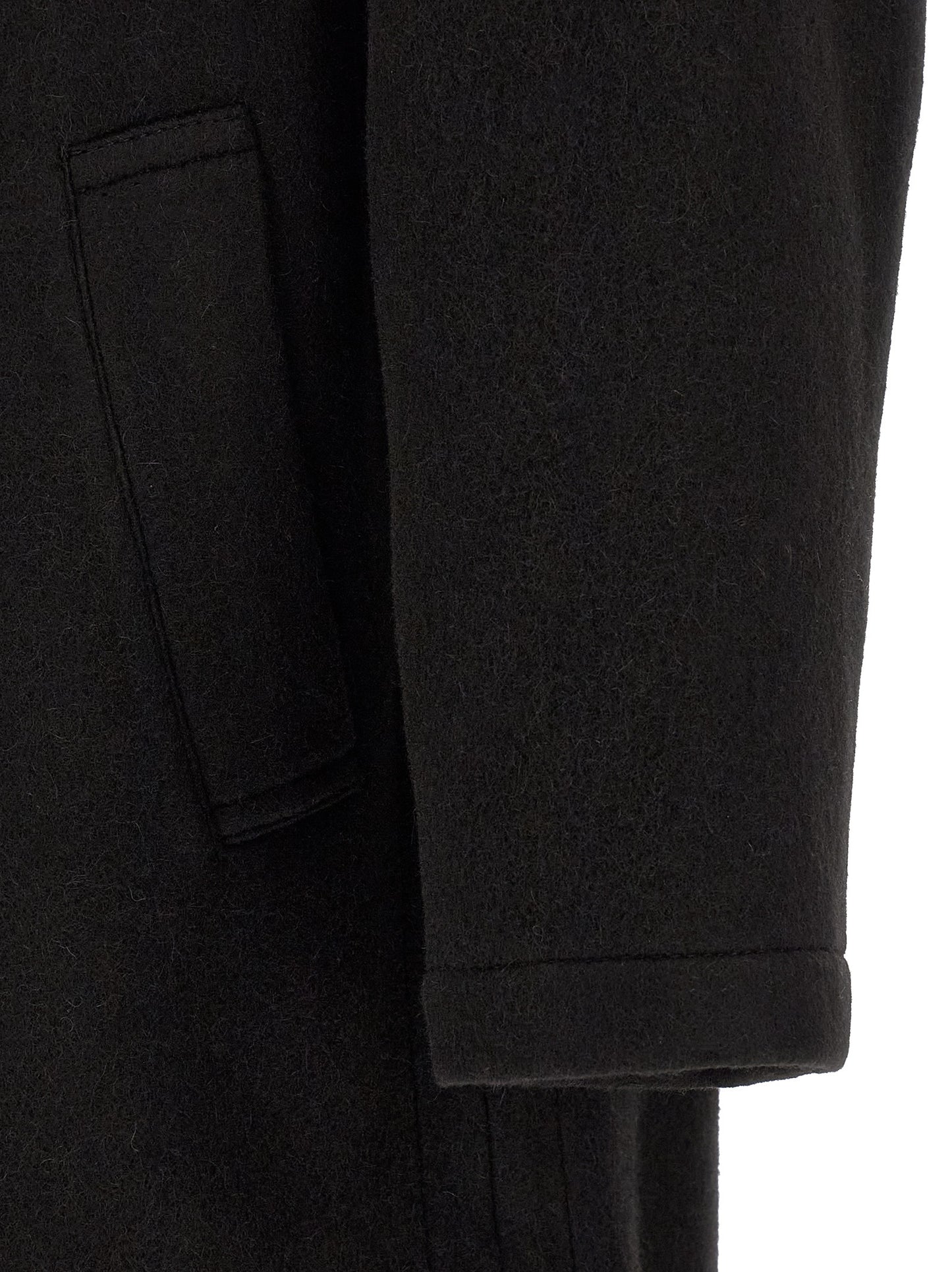 Lemaire Men Double-Breasted Coat LEMAIRE