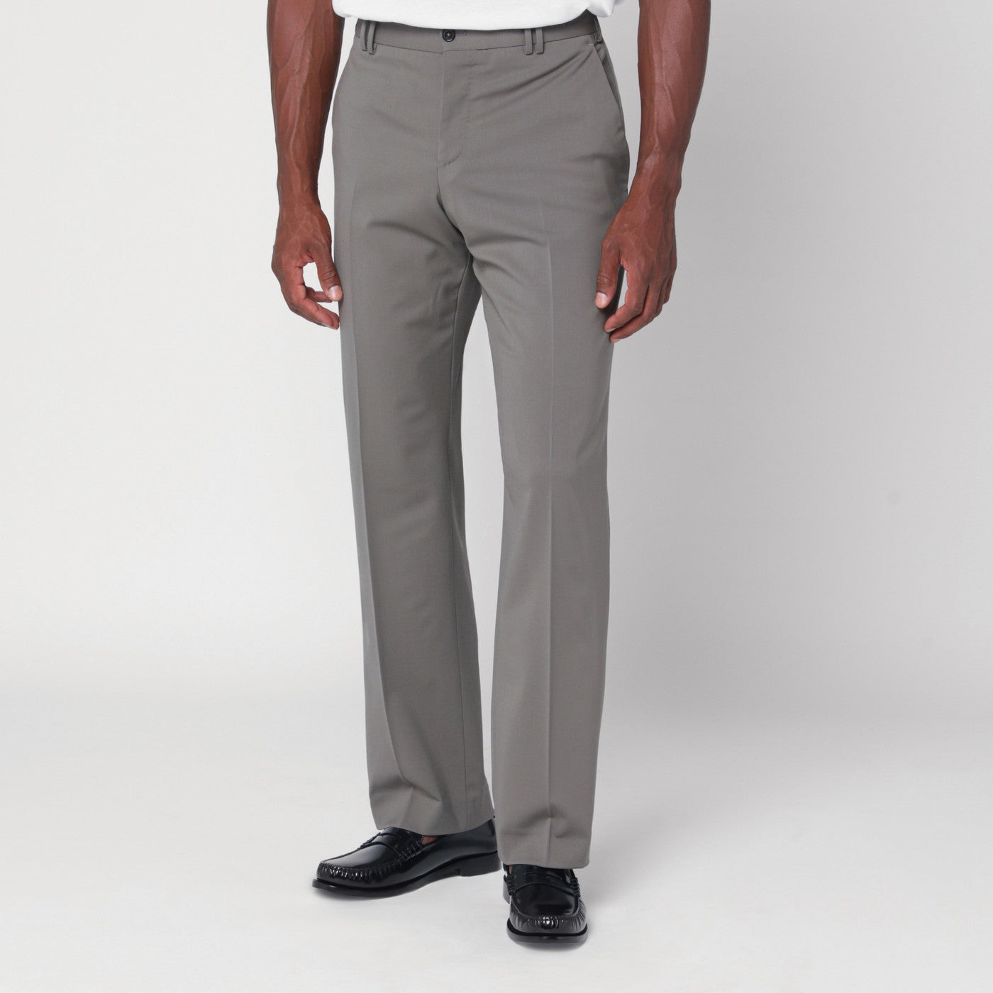 Pt Torino Michael Green-Grey Trousers Men PT Torino