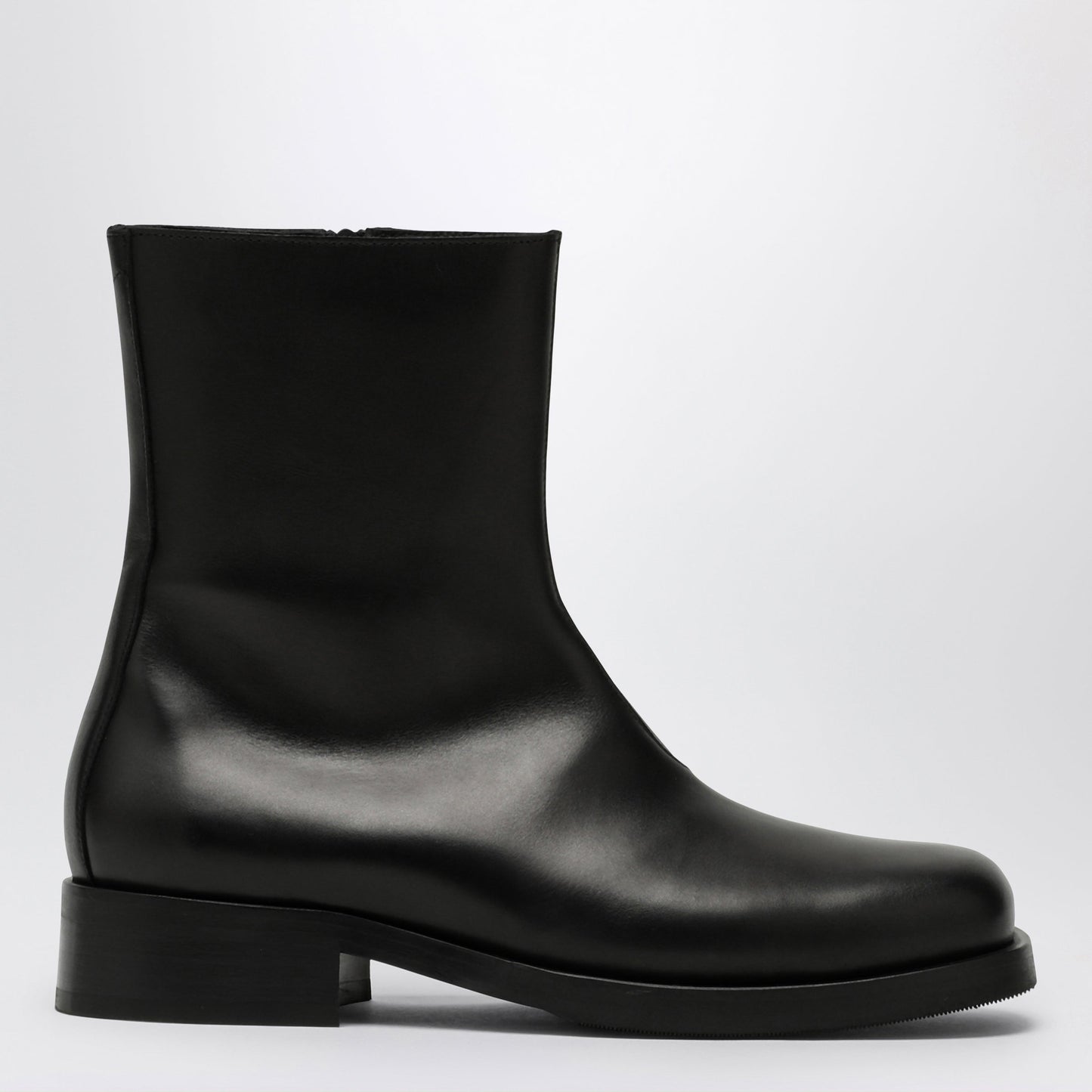 Our Legacy Black Leather Ankle Boot Men OUR LEGACY