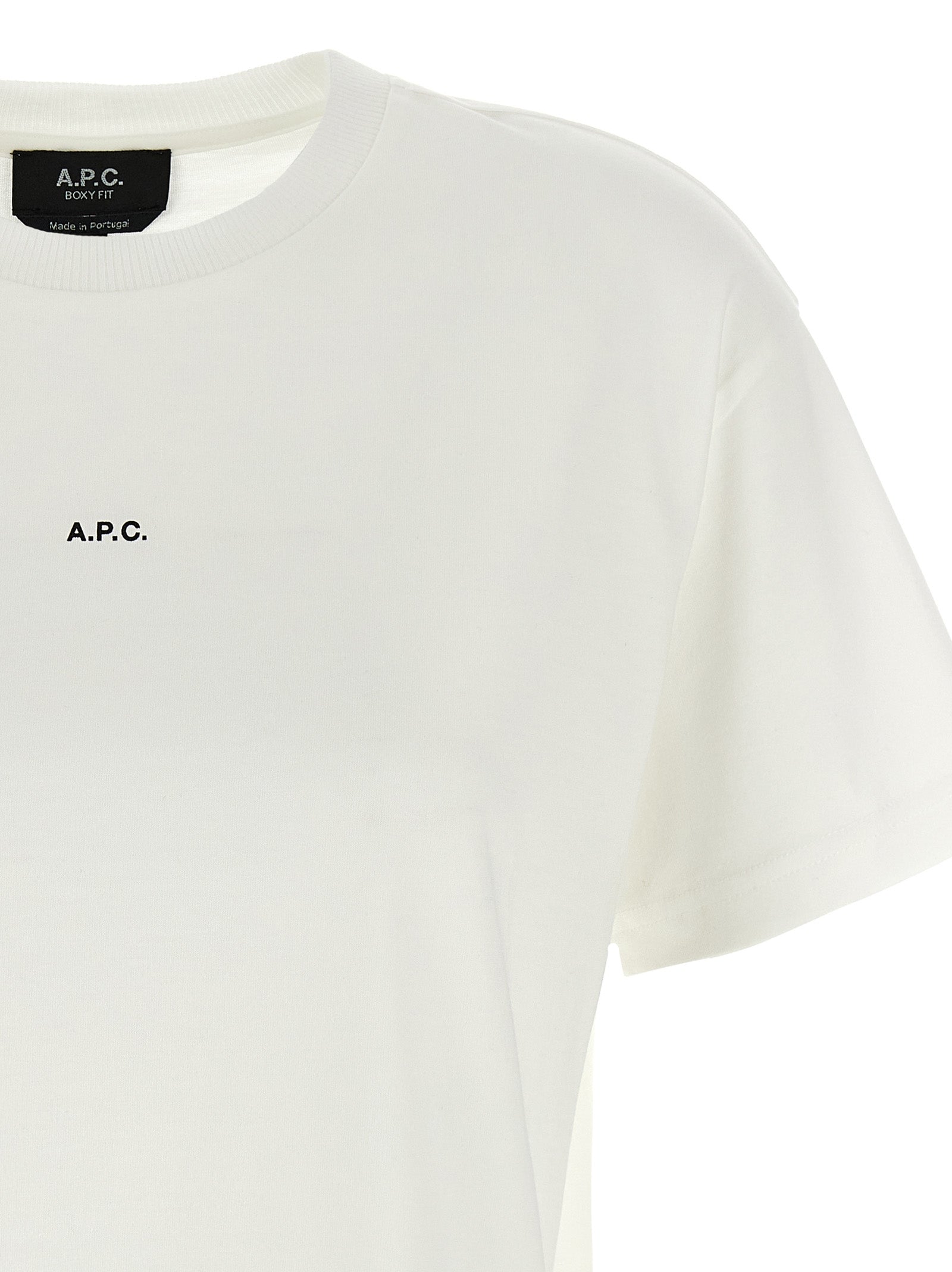 A.P.C. Women 'Boxy Micro Logo' T-Shirt A.P.C.