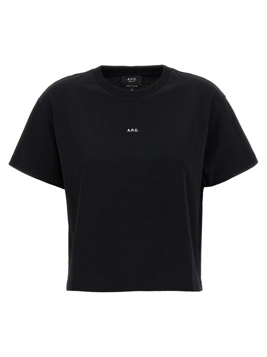 A.P.C. Women 'Boxy Micro Logo' T-Shirt