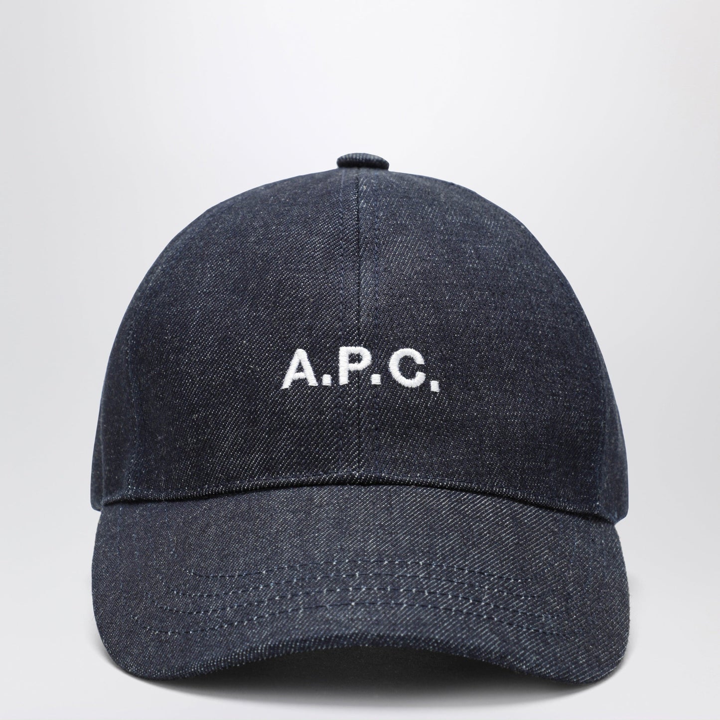 A.P.C. Charlie Indigo Cotton Baseball Cap Women A.P.C.