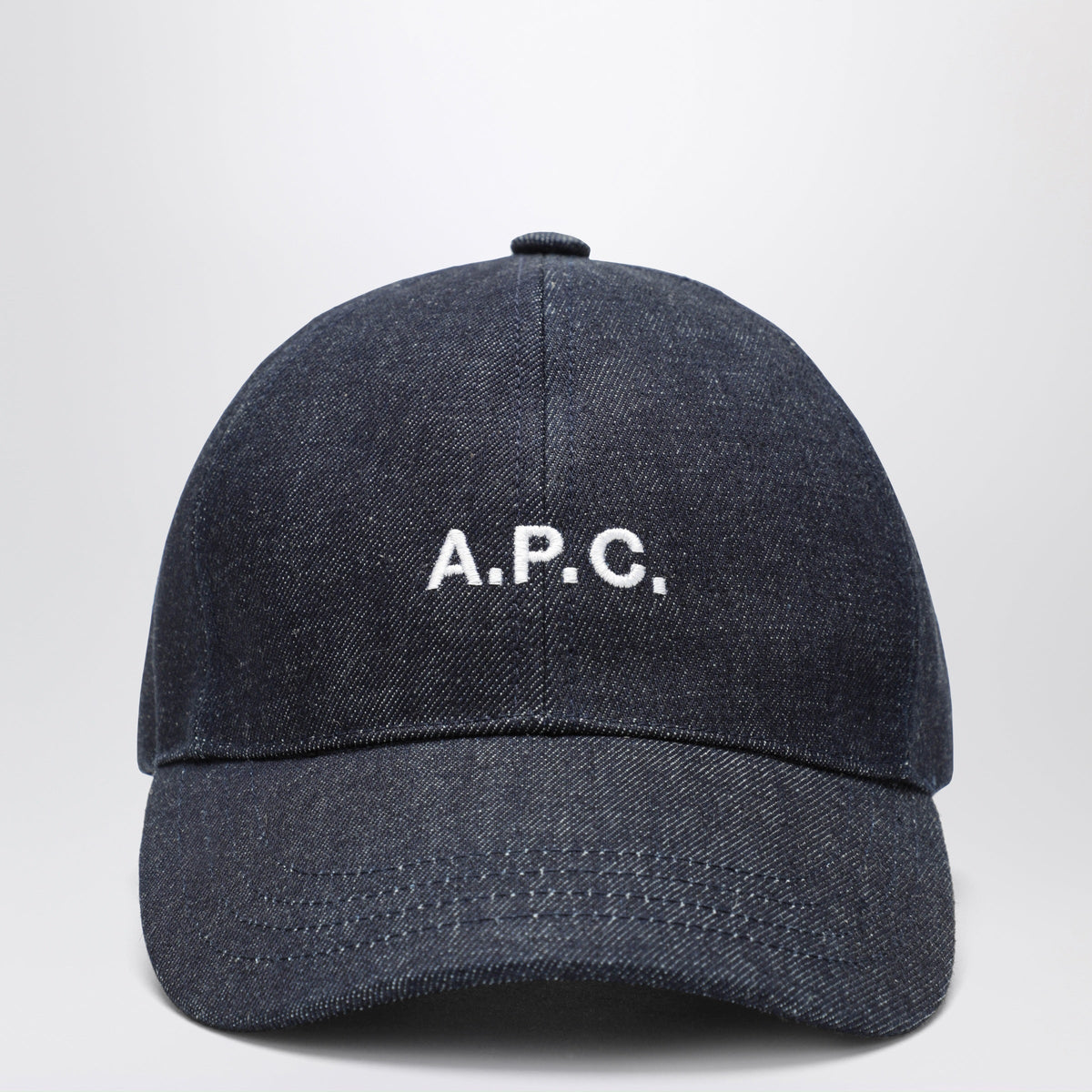 A.P.C. Charlie Indigo Cotton Baseball Cap Women A.P.C.