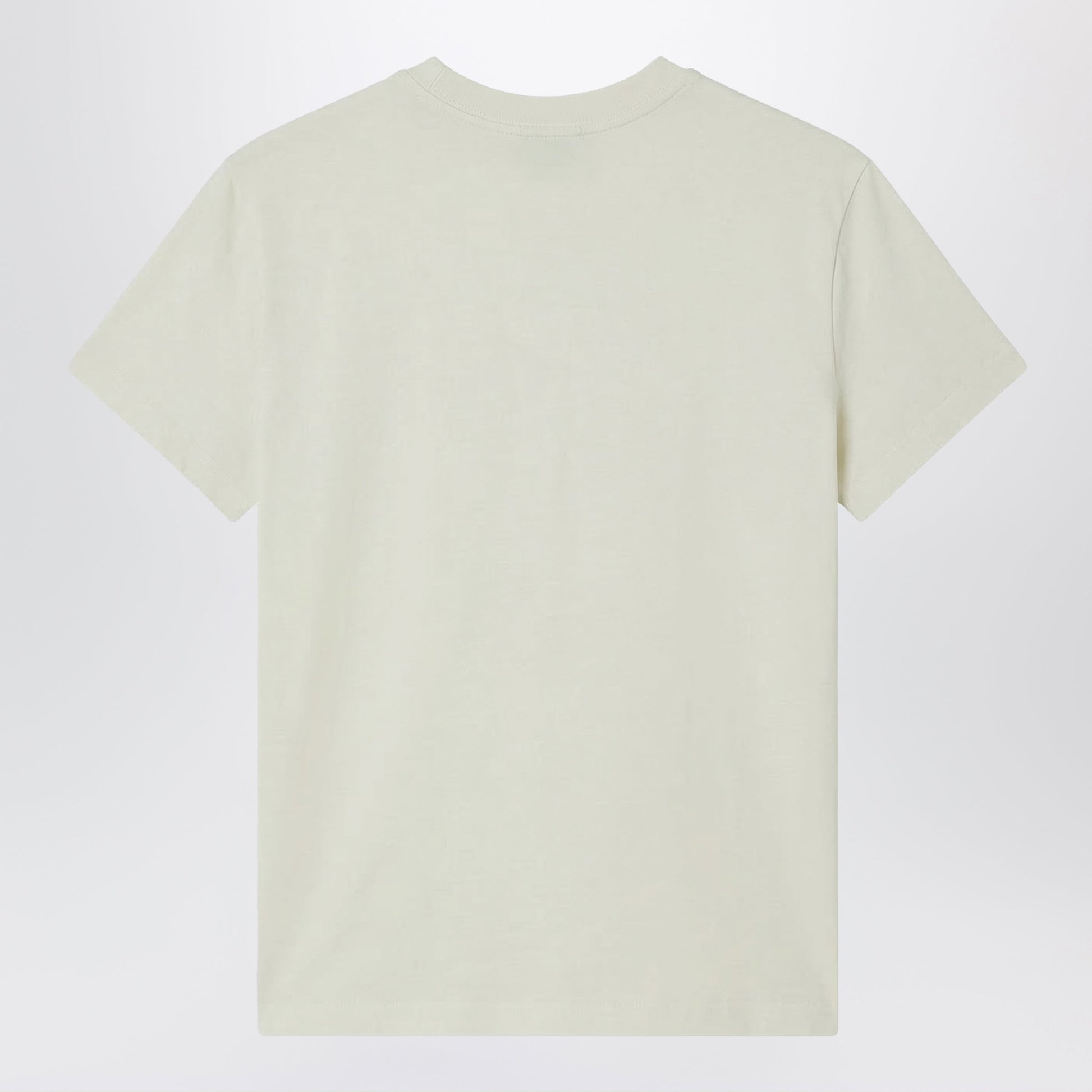 A.P.C. Light Yellow Crew-Neck T-Shirt With Logo Men A.P.C.