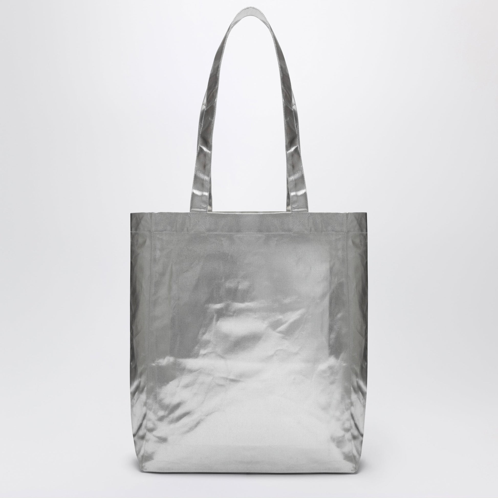 A.P.C. Lou Metallic Silver Tote Bag Women A.P.C.