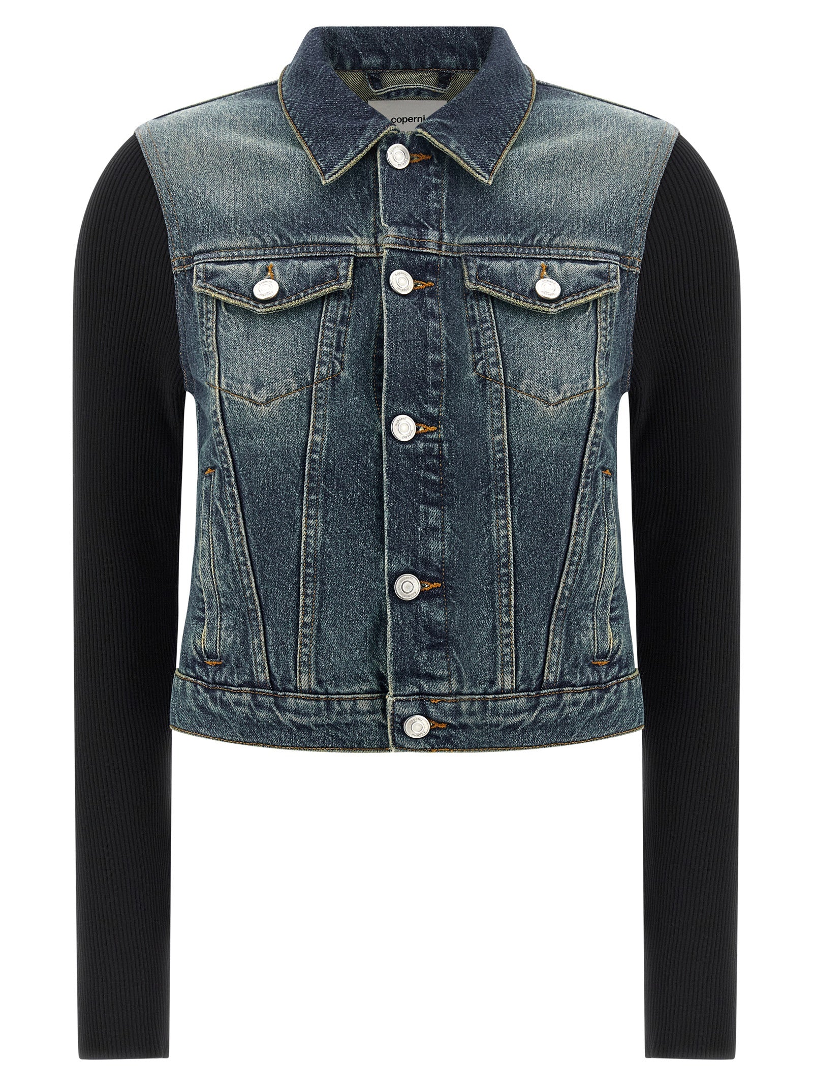 Coperni Women 'Hybrid Rib Denim' Jacket COPERNI