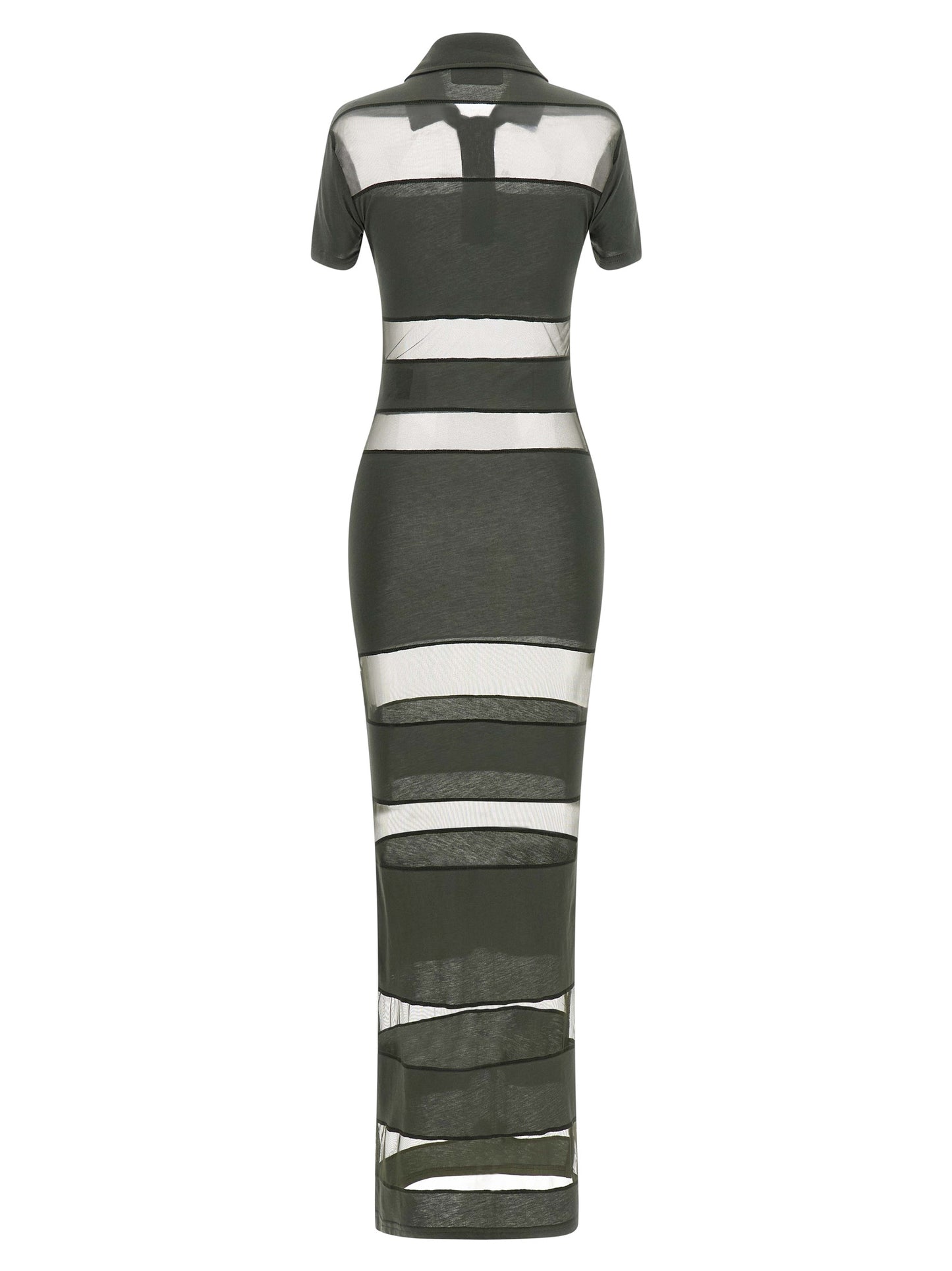 Coperni Women 'Striped Sheer Polo' Dress COPERNI