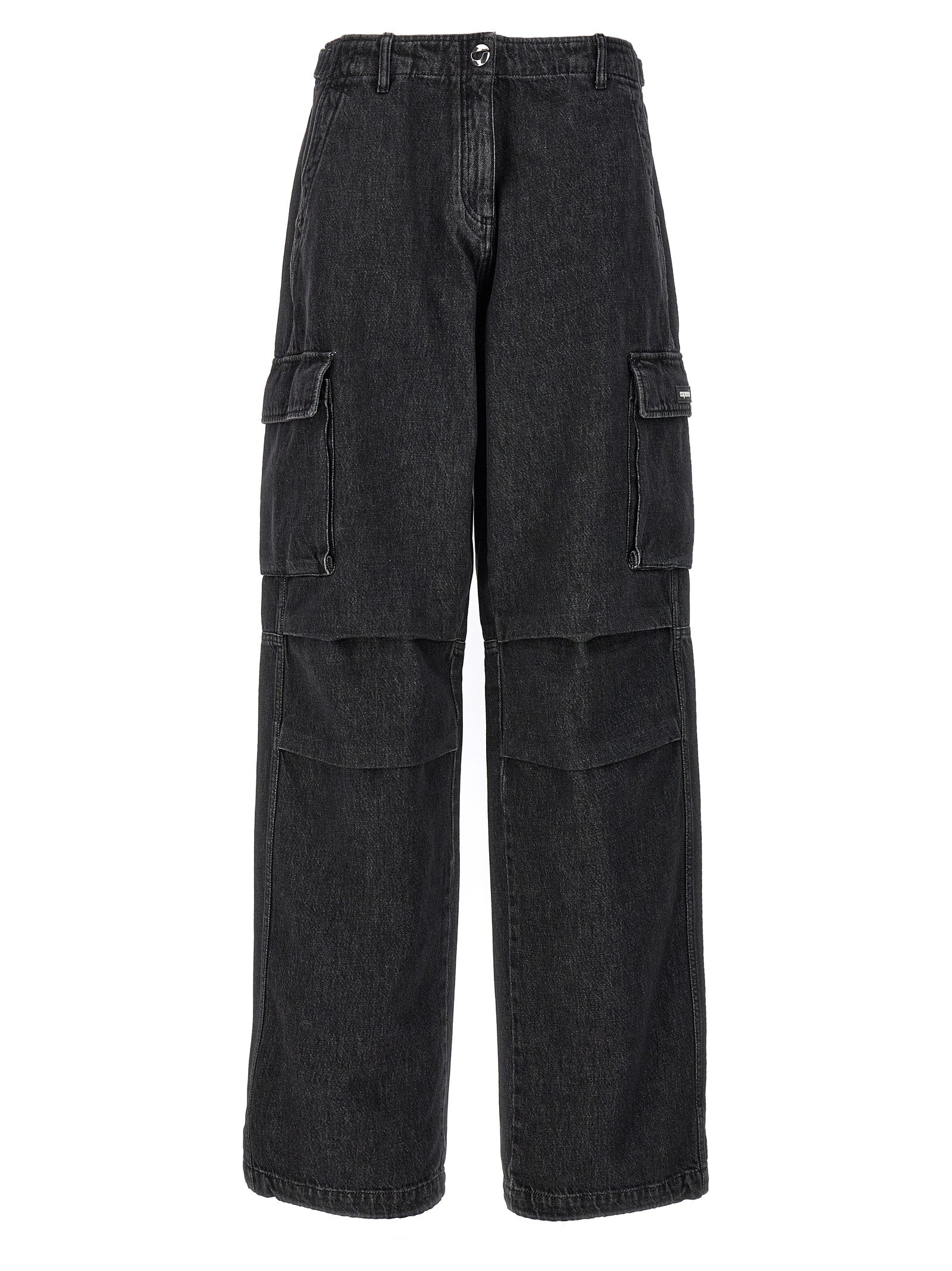 Coperni Women 'Denim Wide Leg Cargo' Jeans COPERNI