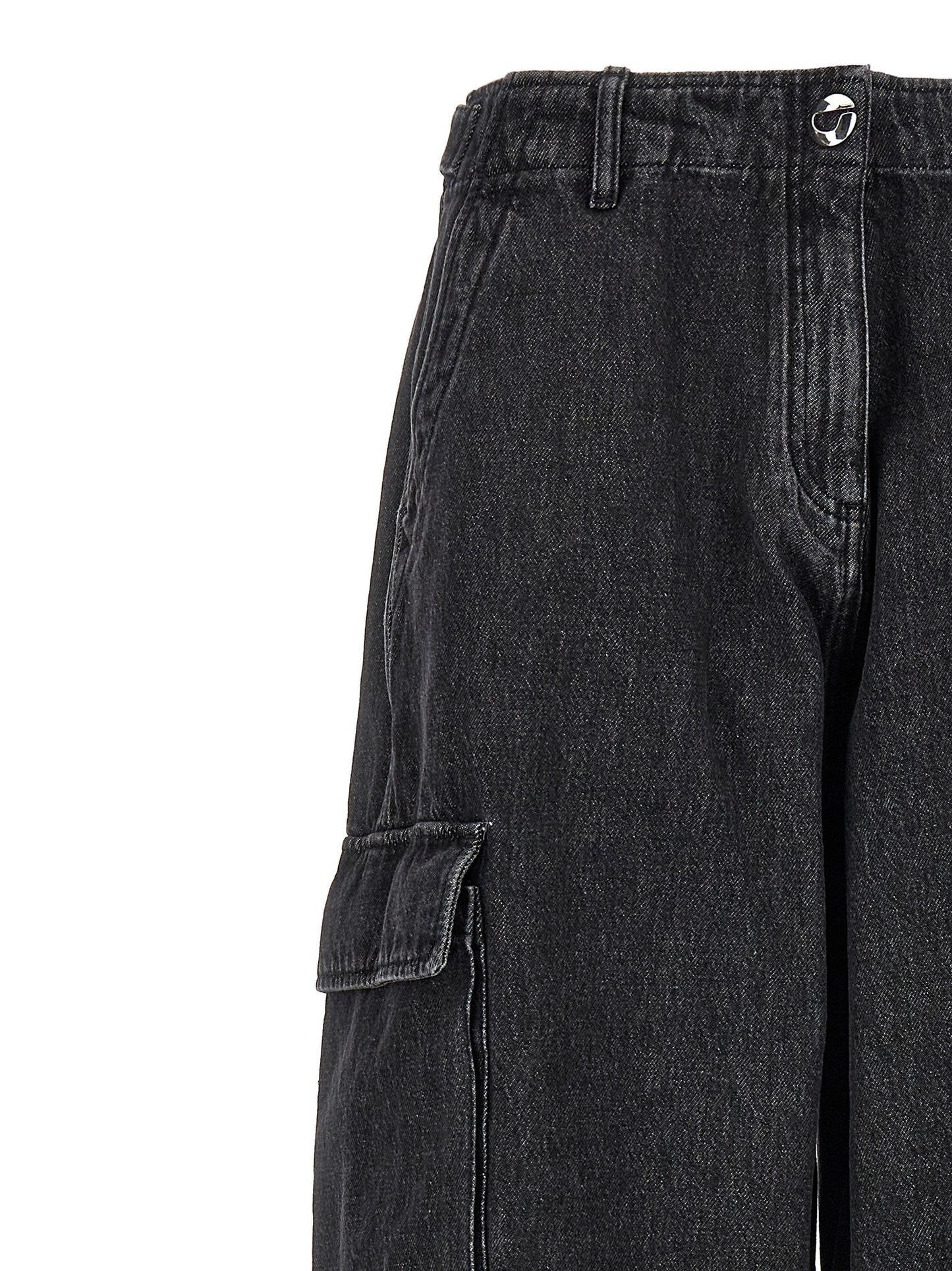 Coperni Women 'Denim Wide Leg Cargo' Jeans COPERNI