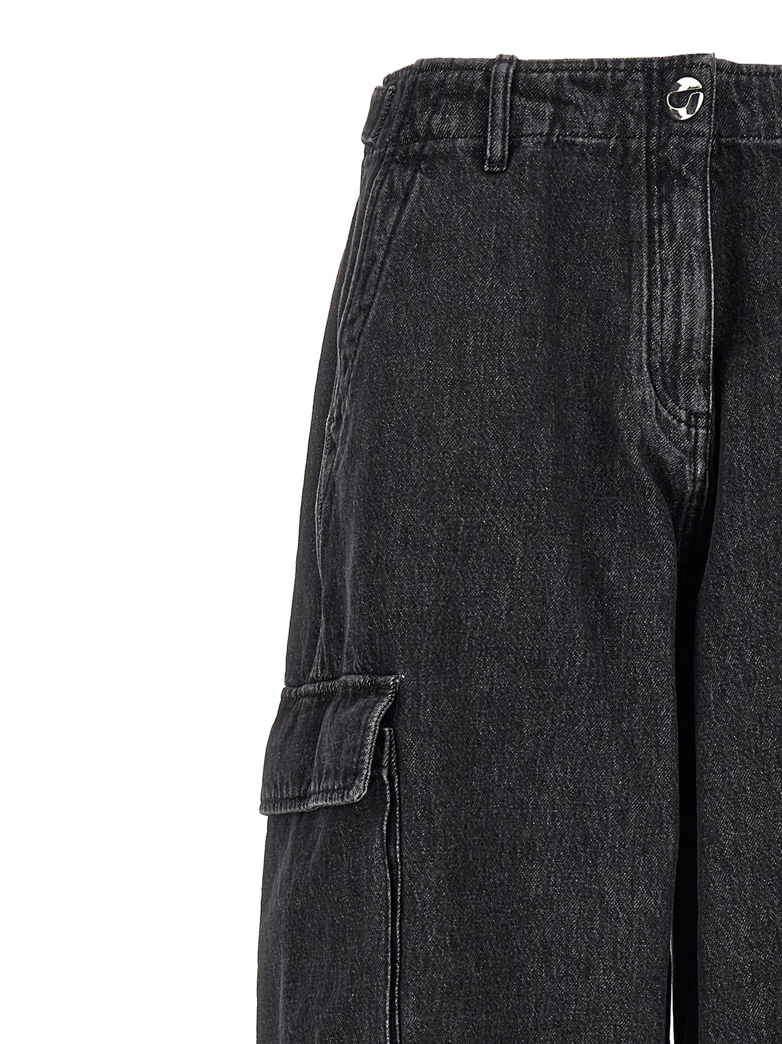 Coperni Women 'Denim Wide Leg Cargo' Jeans COPERNI