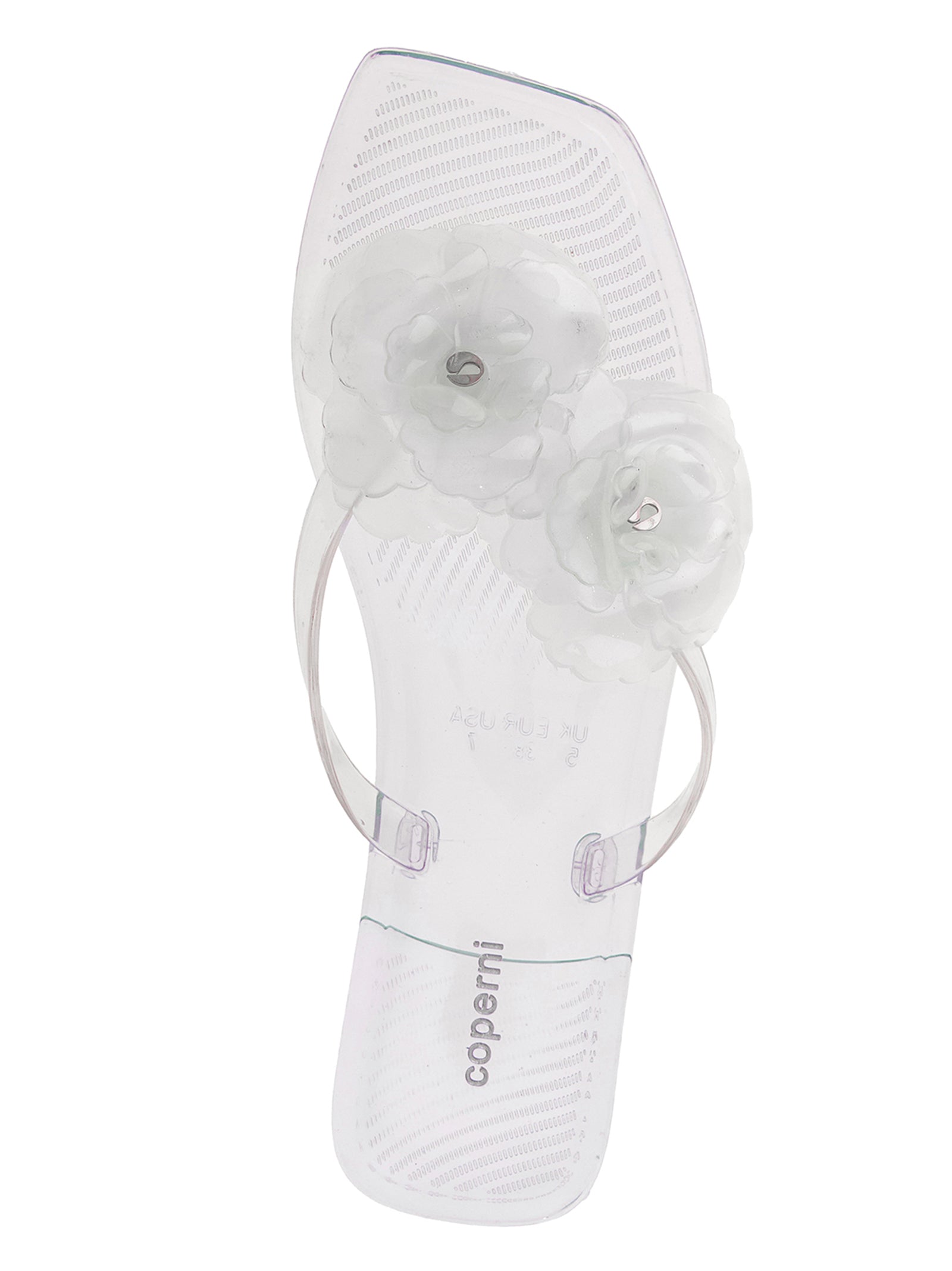 Coperni Women 'Silicone Flower Flat' Sandals COPERNI