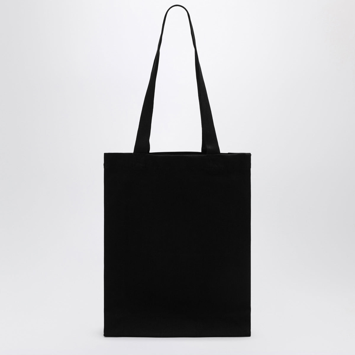 A.P.C. Lou Black Canvas Shopping Bag Women A.P.C.