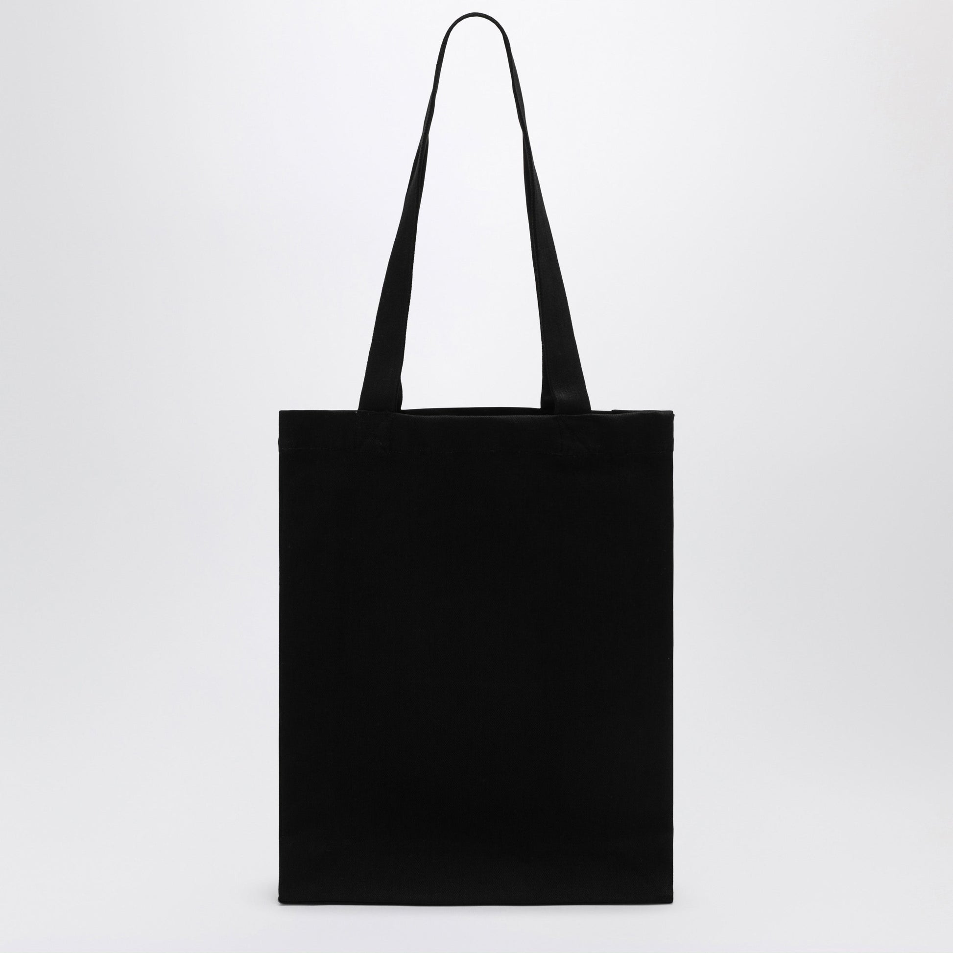 A.P.C. Lou Black Canvas Shopping Bag Women A.P.C.