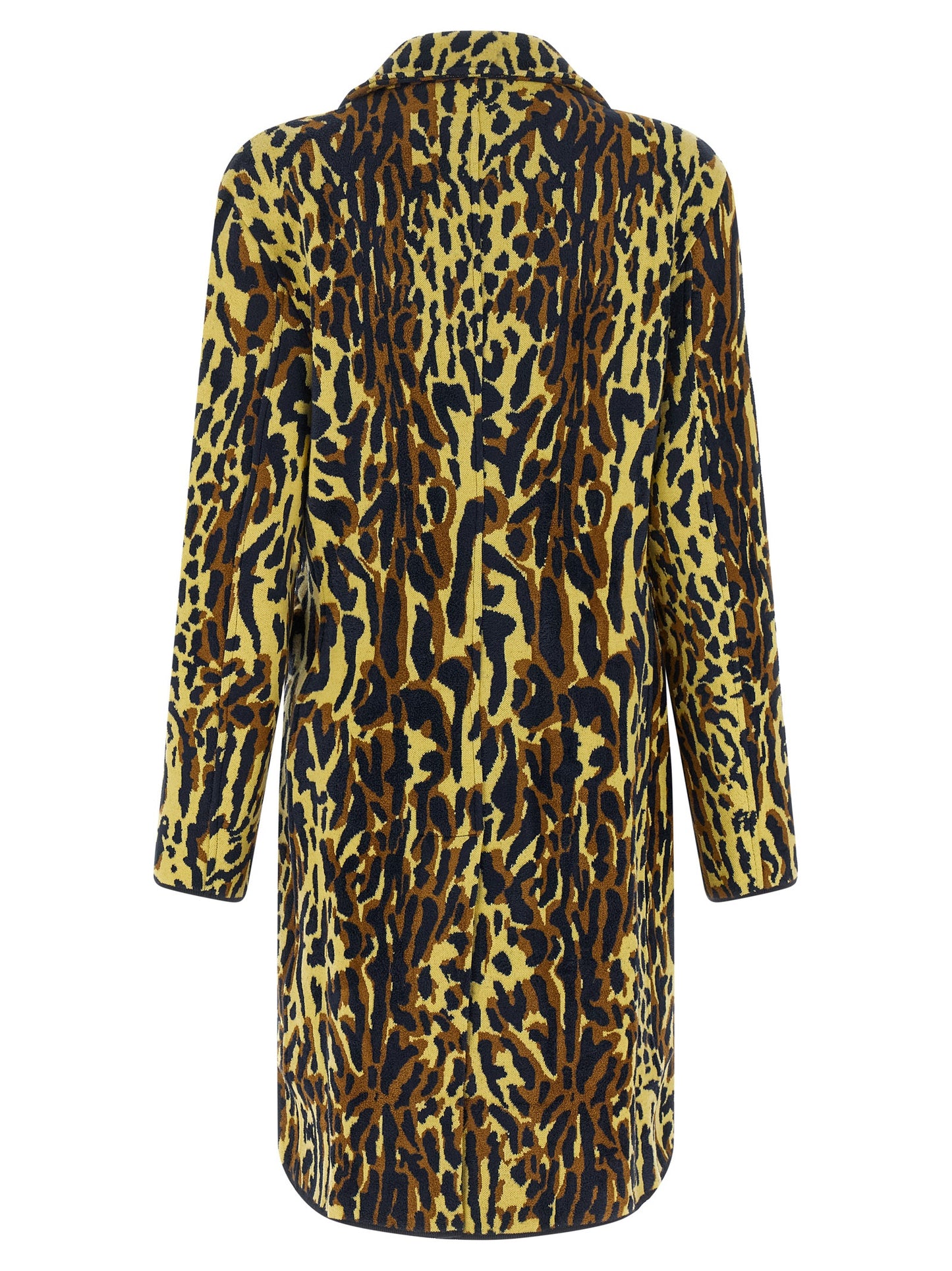 Marni Women Animalier Jacquard Wool Coat MARNI