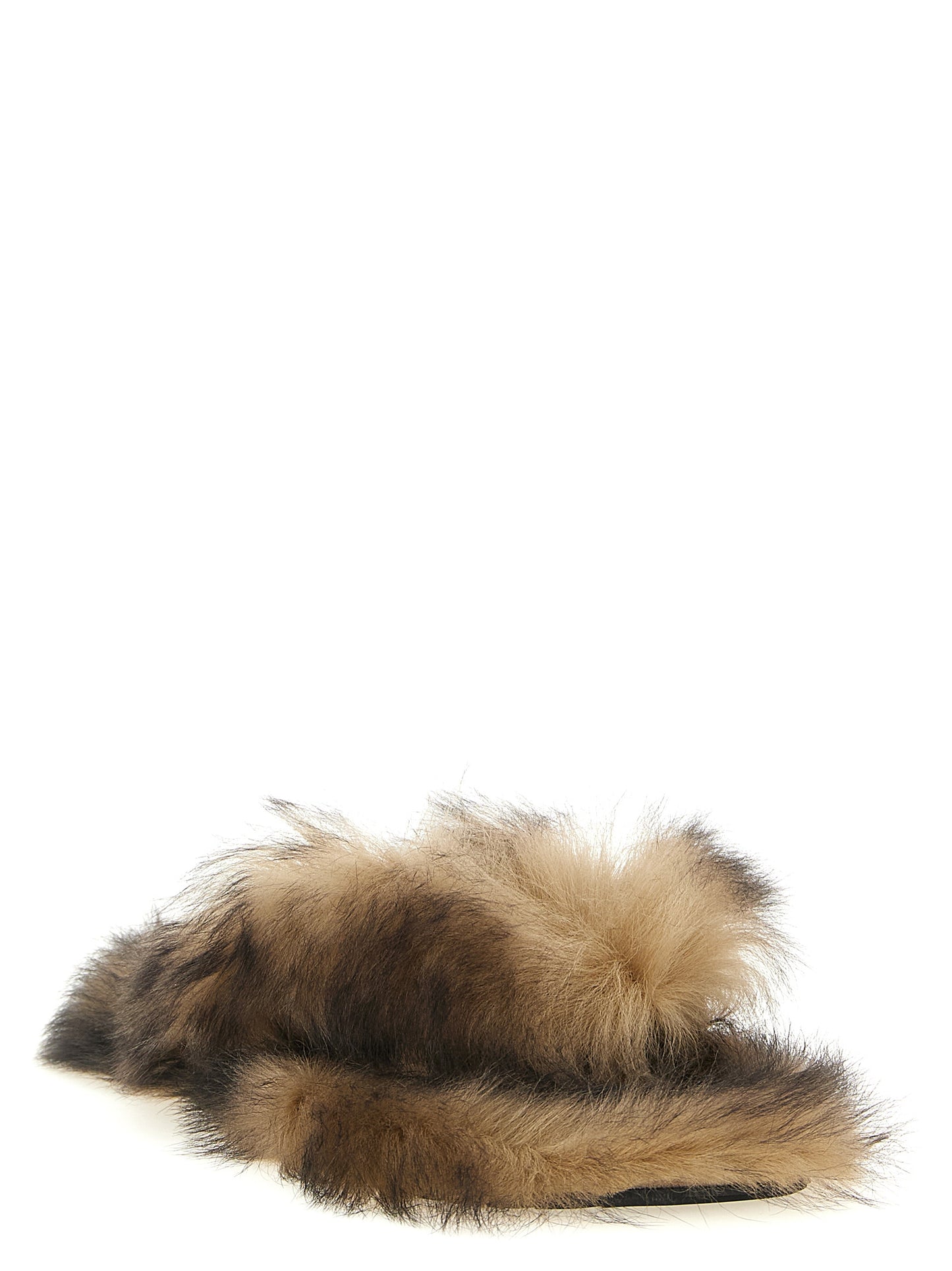 Dolce & Gabbana Women Sheepskin Sandals DOLCE & GABBANA