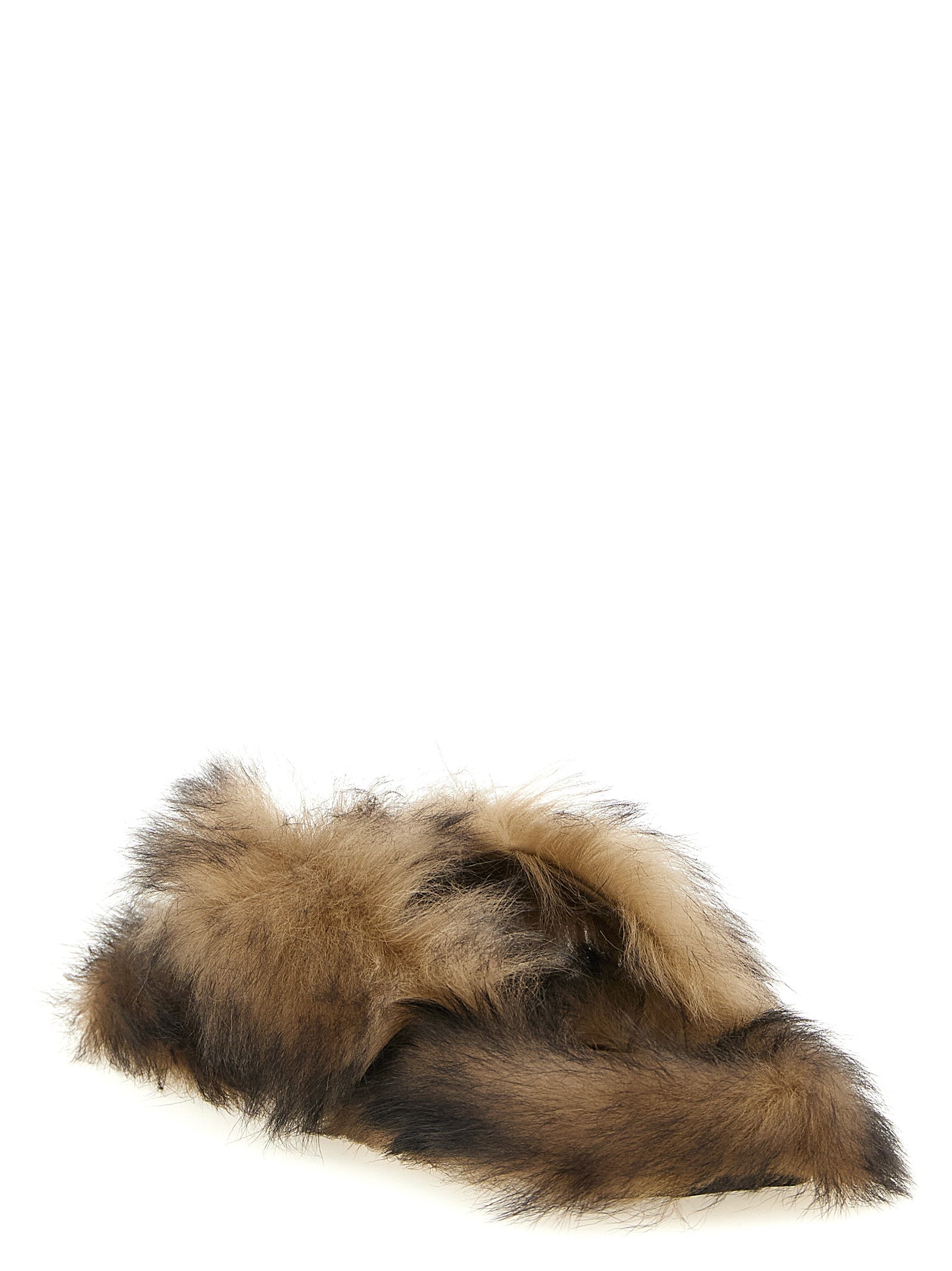 Dolce & Gabbana Women Sheepskin Sandals DOLCE & GABBANA